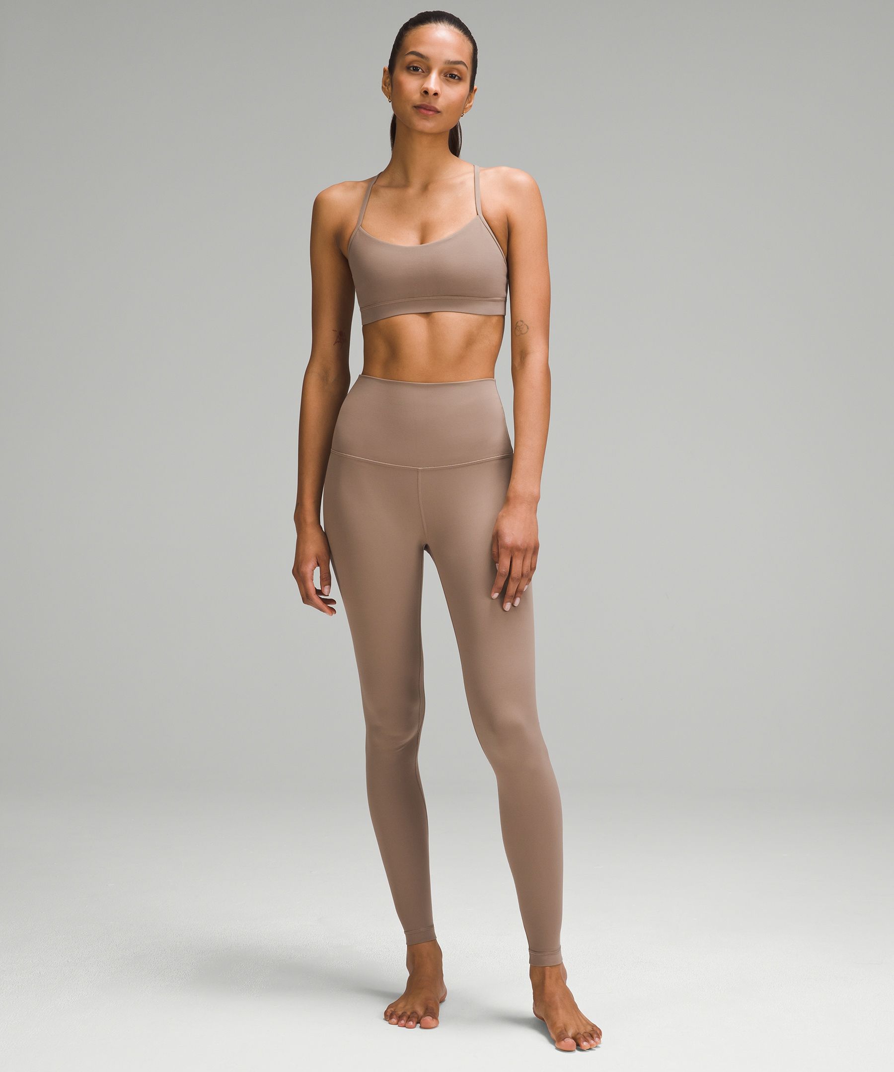 Shop Lululemon Flow Y Bra Nulu Light Support, A-c Cups