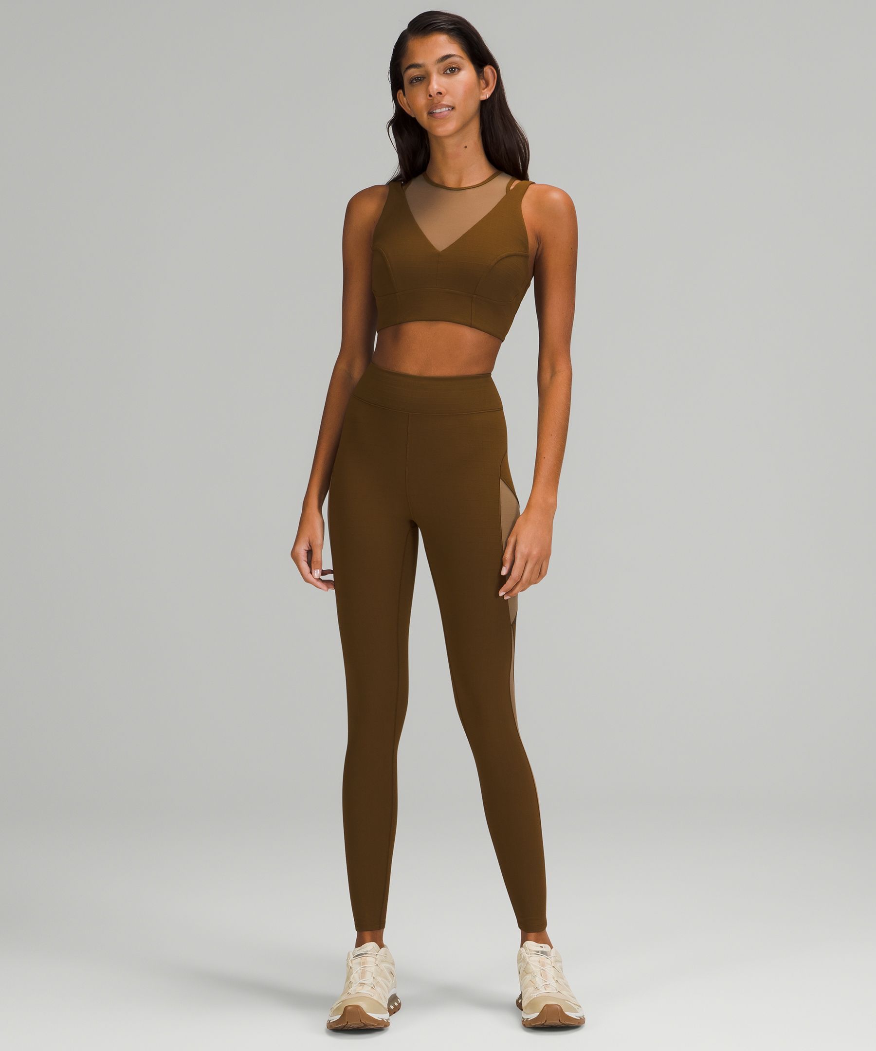 Lululemon high neck mesh - Gem