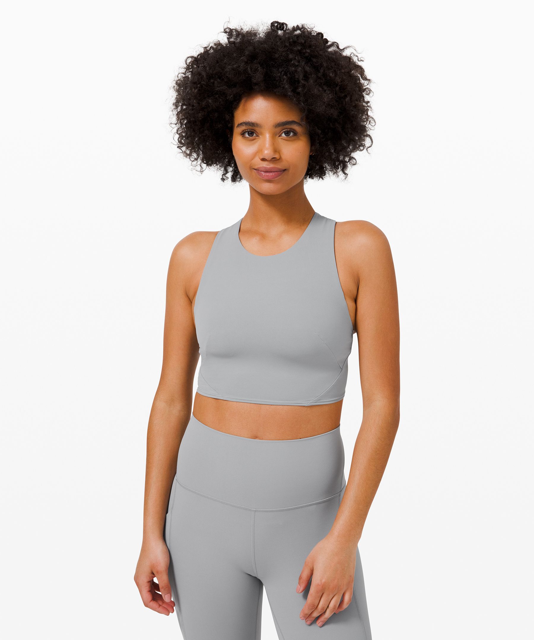 FWD Girls' High Neck Seamless Sports Bra