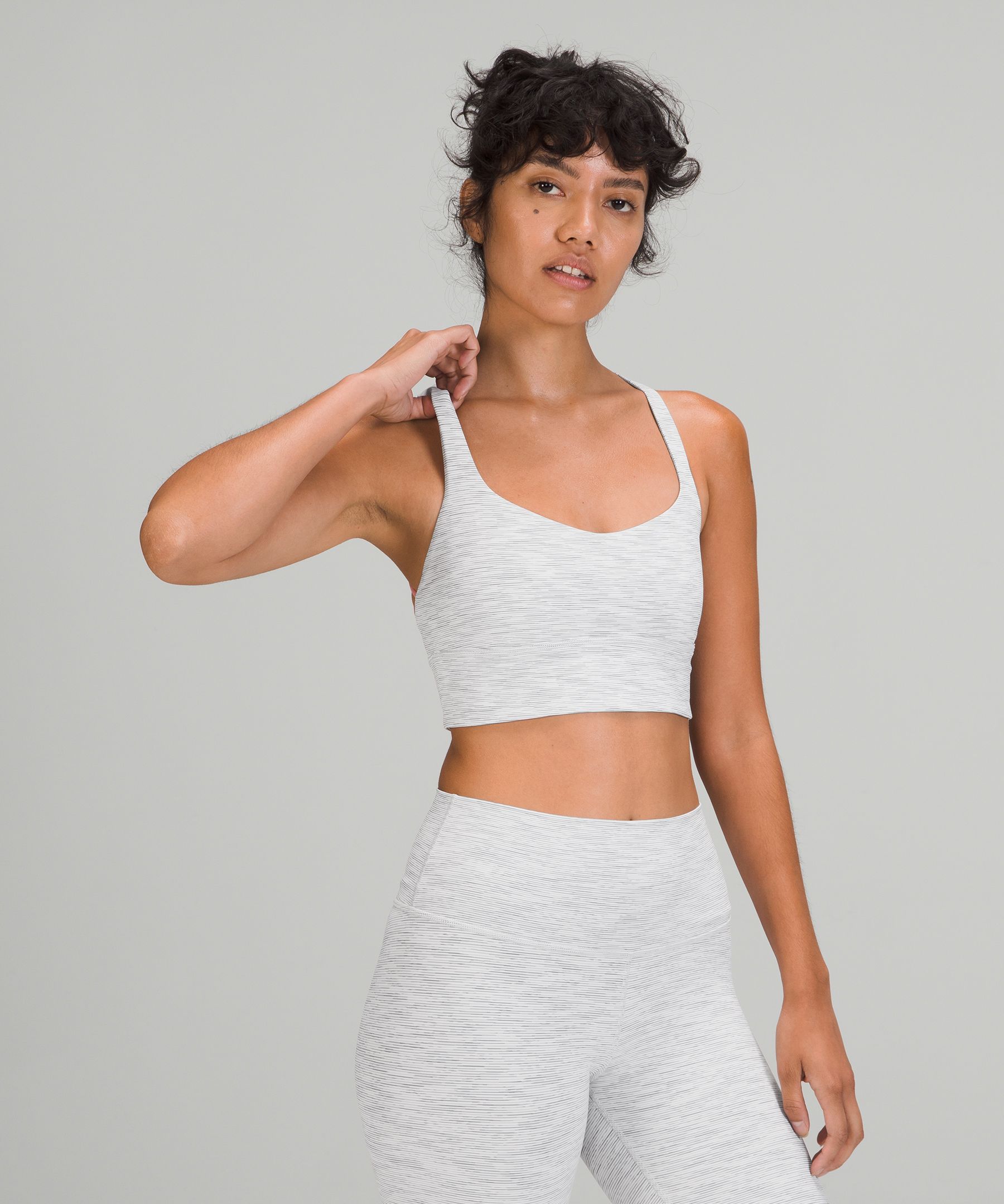 Lululemon Wild Light Support, A/b Cup In Wee Are From Space Nimbus Battleship/pink Puff