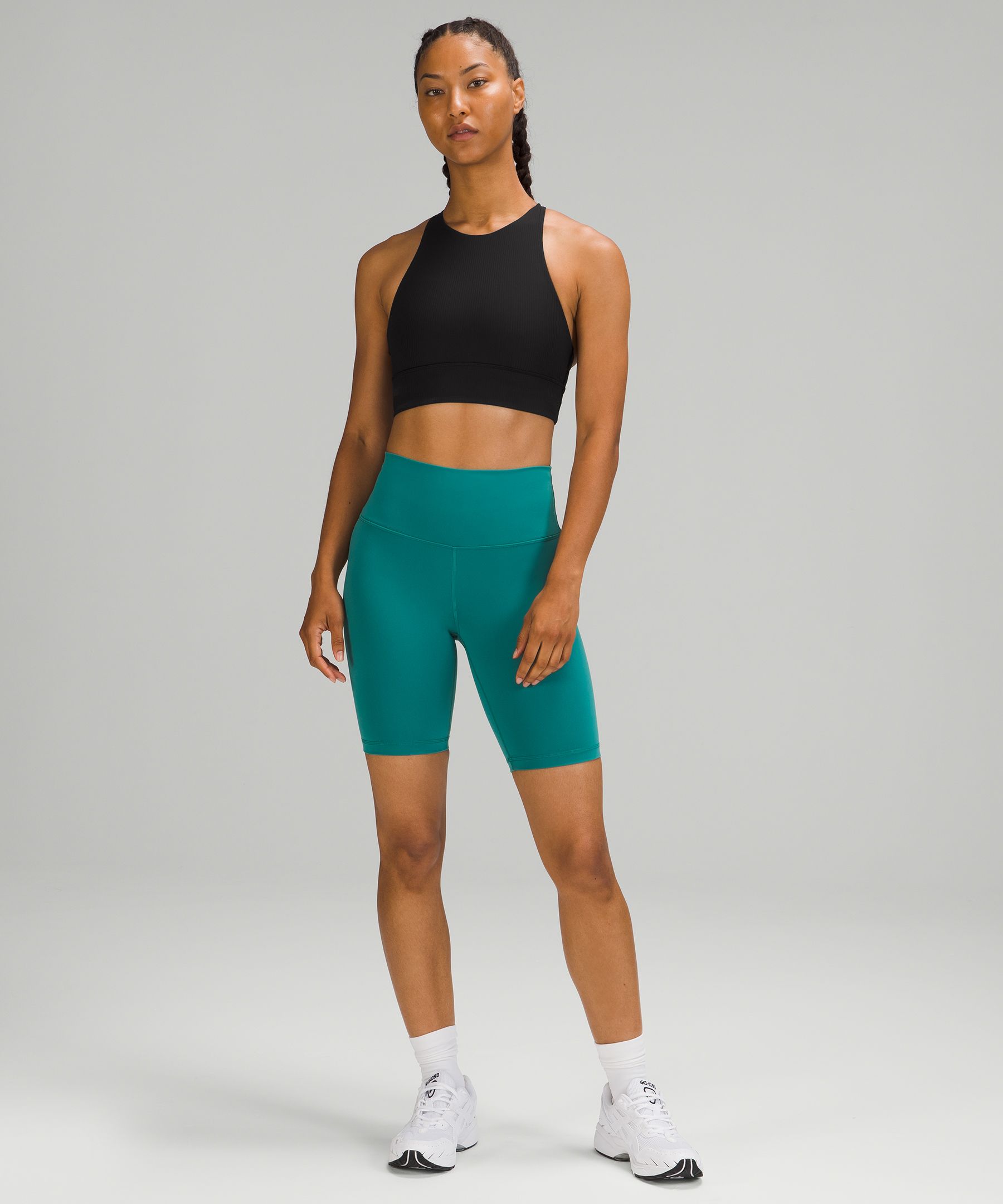 lululemon Energy High-Neck Longline Ribbed Bra