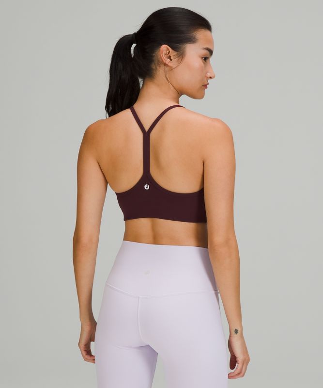 Flow Y Wrap-Front High-Neck Bra *Light Support, B/C Cup