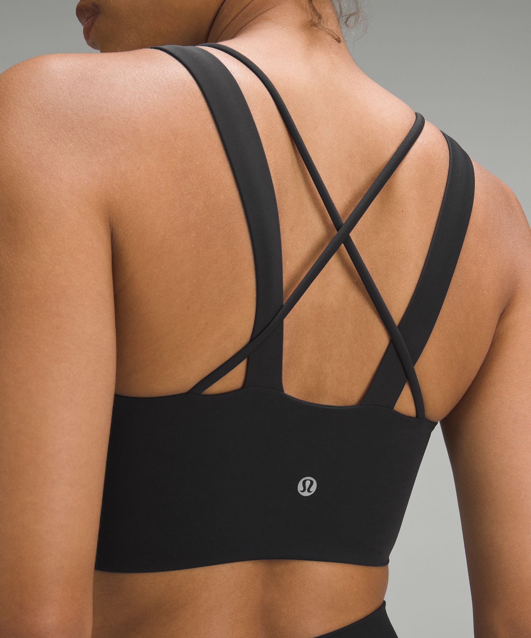 Lululemon athletica Like a Cloud High-Neck Longline Ribbed Bra