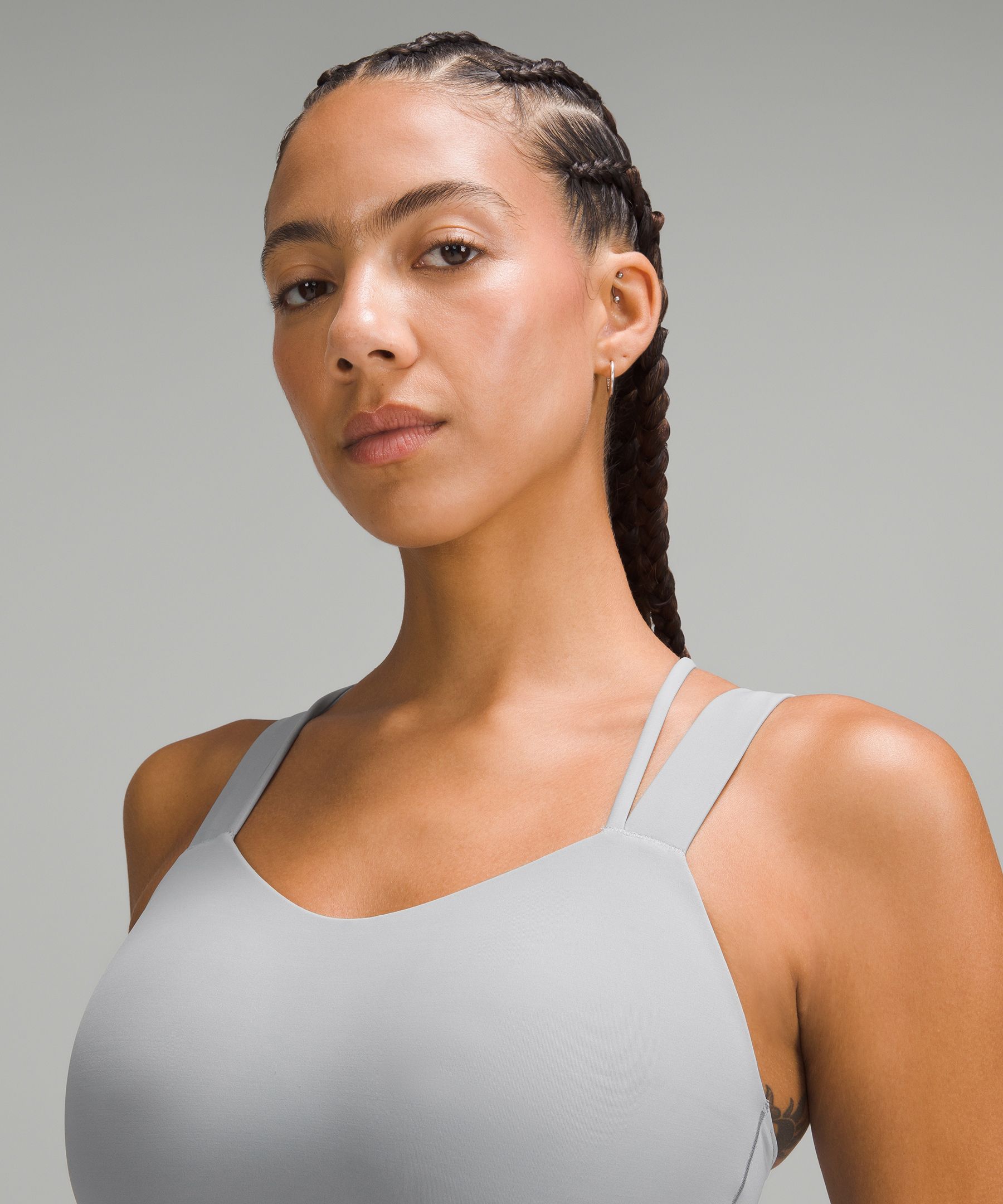 Shop Lululemon Like A Cloud Longline Bra Light Support, D/dd Cup