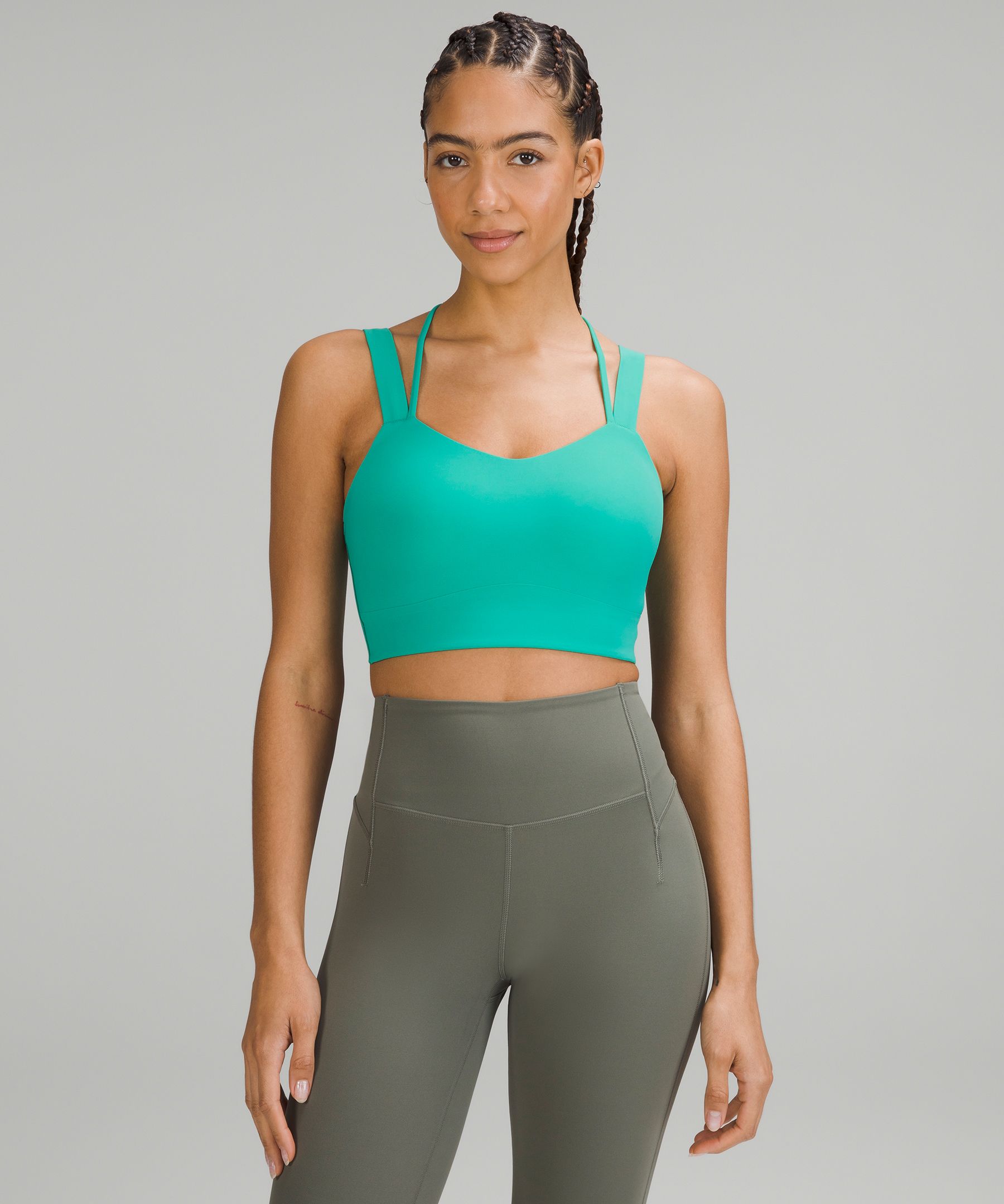 Lululemon Like A Cloud Longline Bra Light Support, D/dd Cup