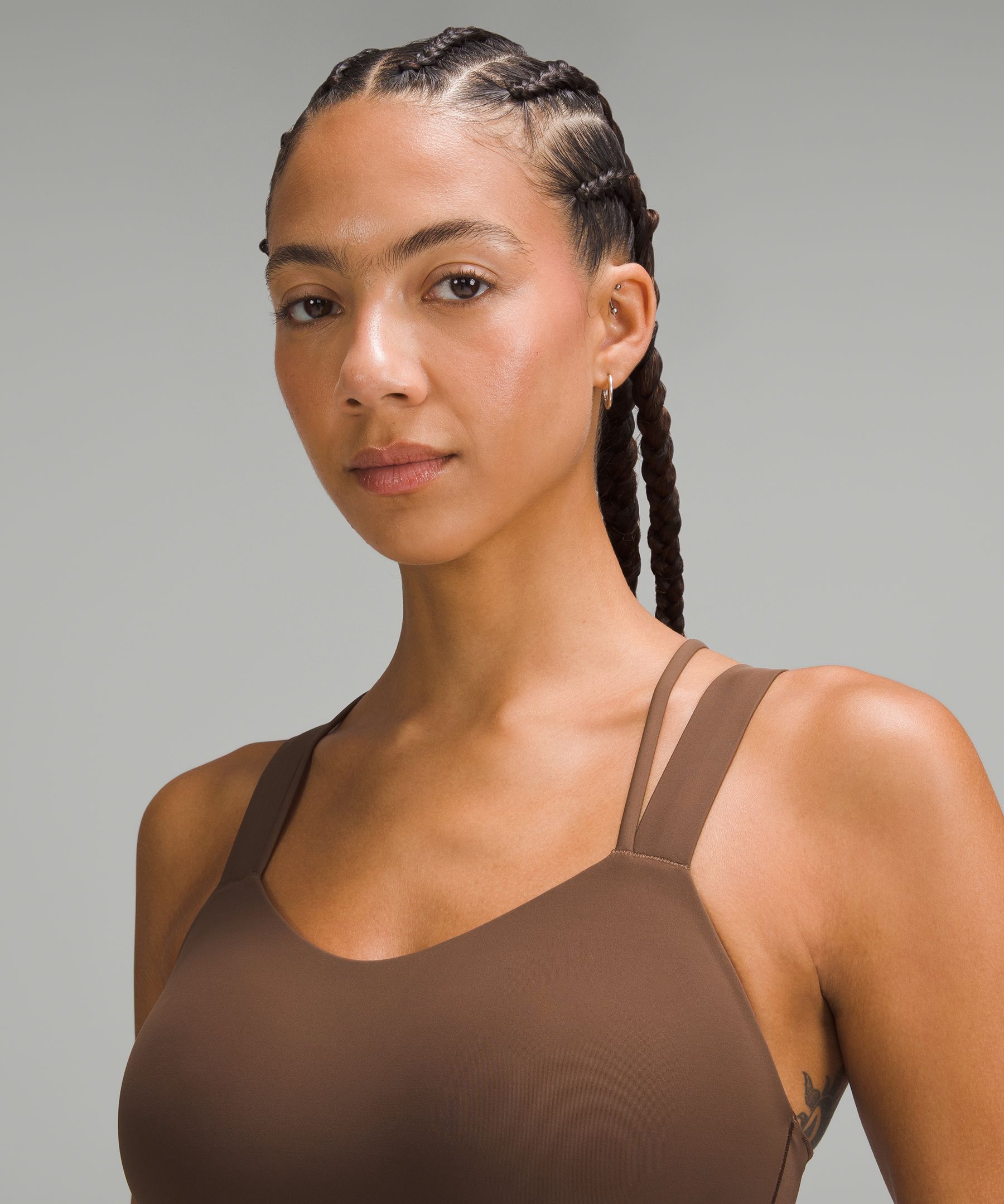 Shop Lululemon Like A Cloud Longline Bra Light Support, D/dd Cup