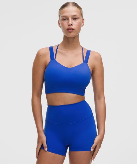 Женское удлинённое бра Lululemon Like a Cloud с лёгкой поддержкой