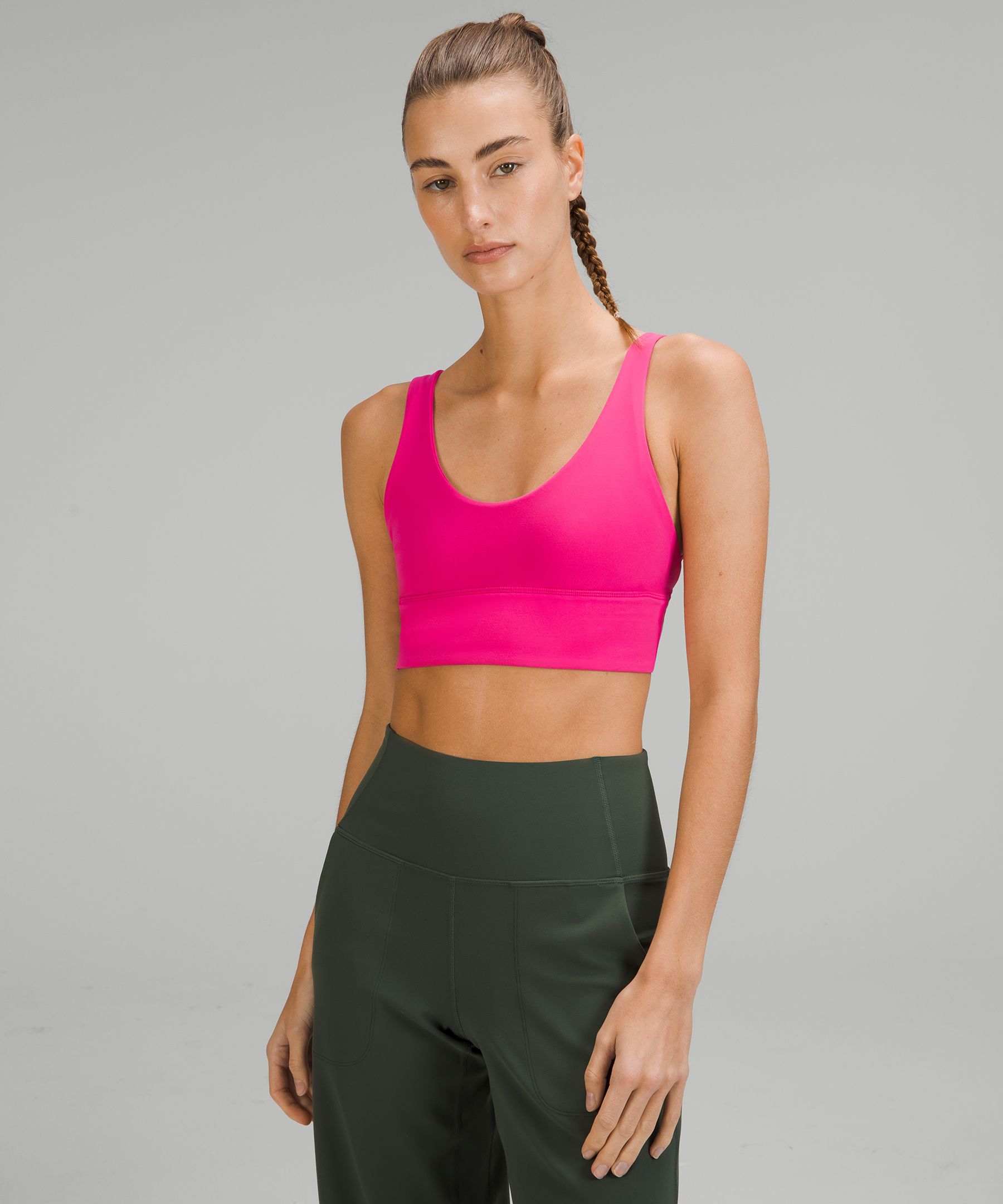 Lululemon Reversible Align Bra Pink Mist Size 6, Women's Fashion