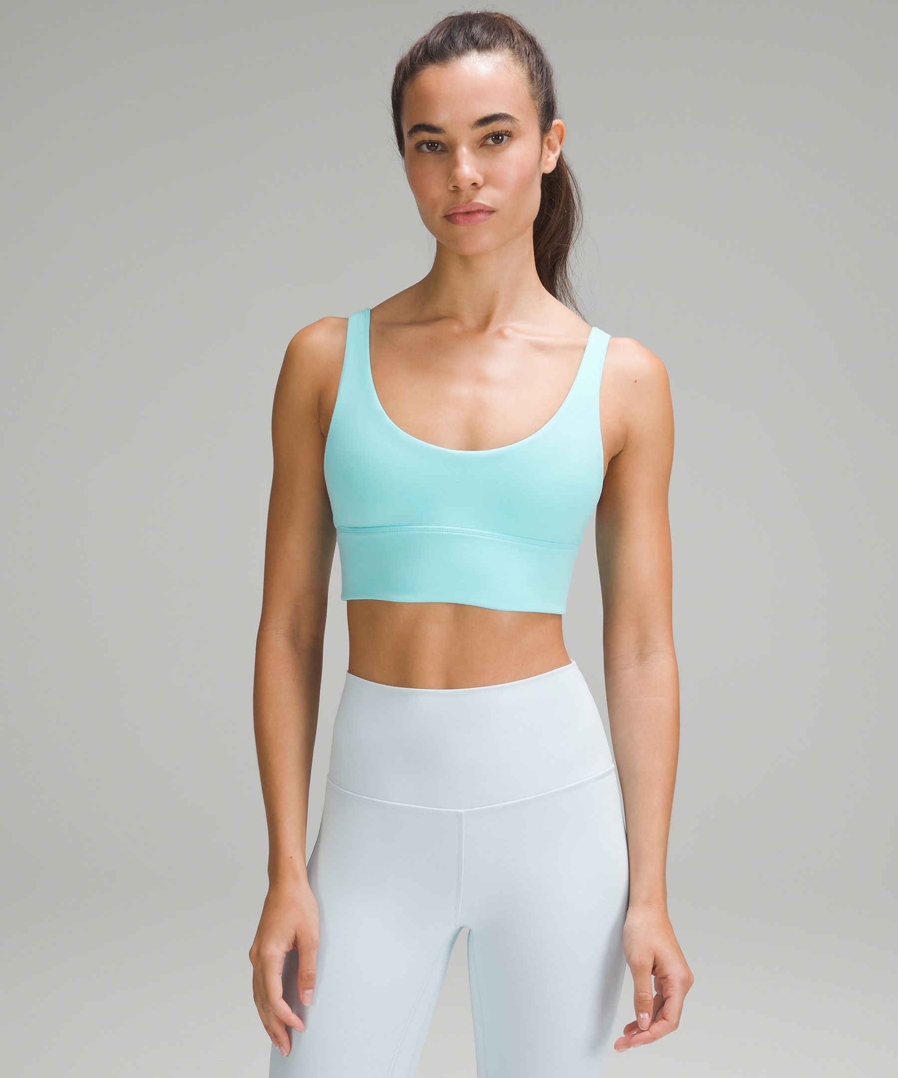 Buy Lululemon Align™ Bra Light Support, A/b Cup - Powder Blue