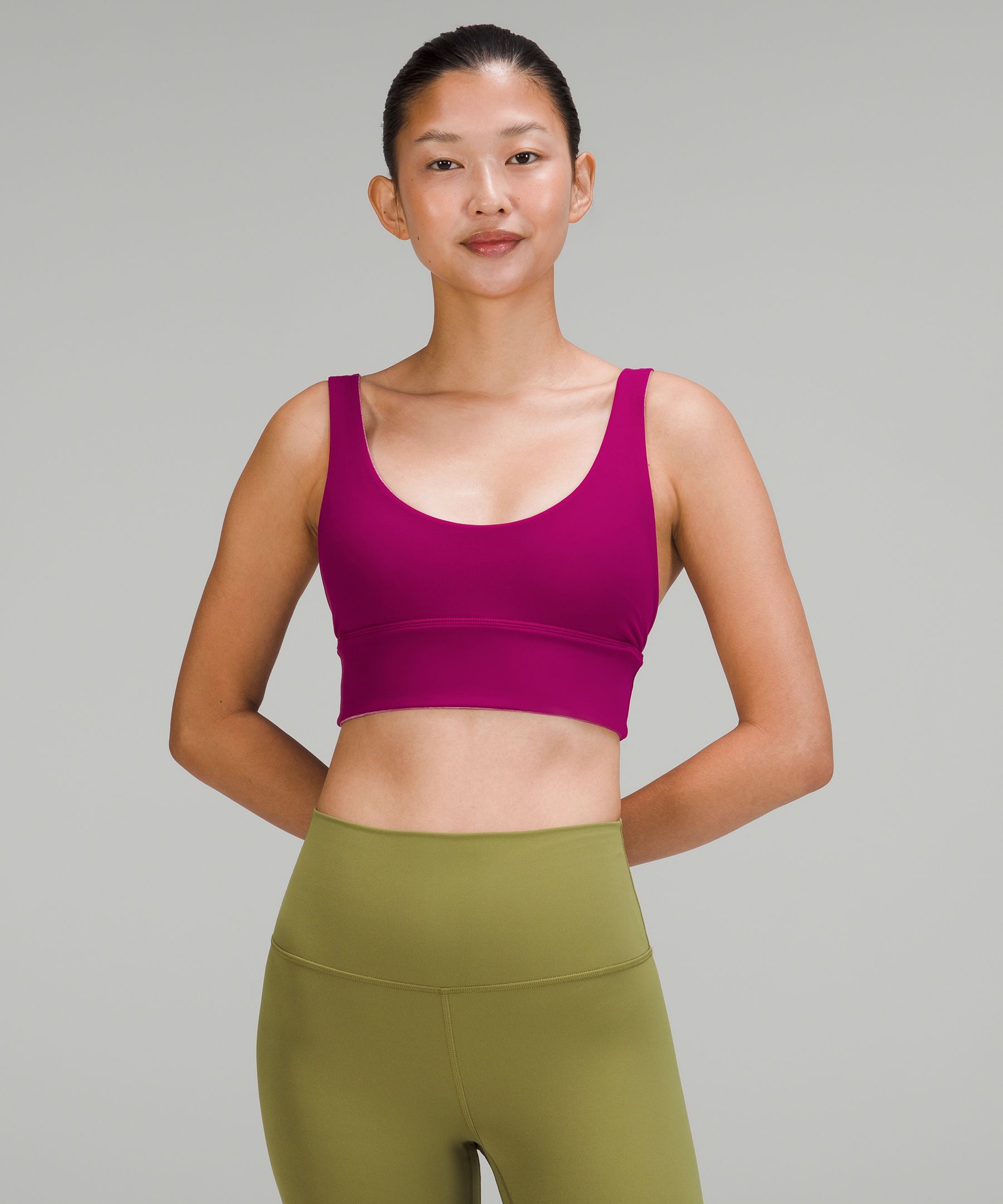 Lululemon Align™ Reversible Bra Light Support, A/b Cup In Pink