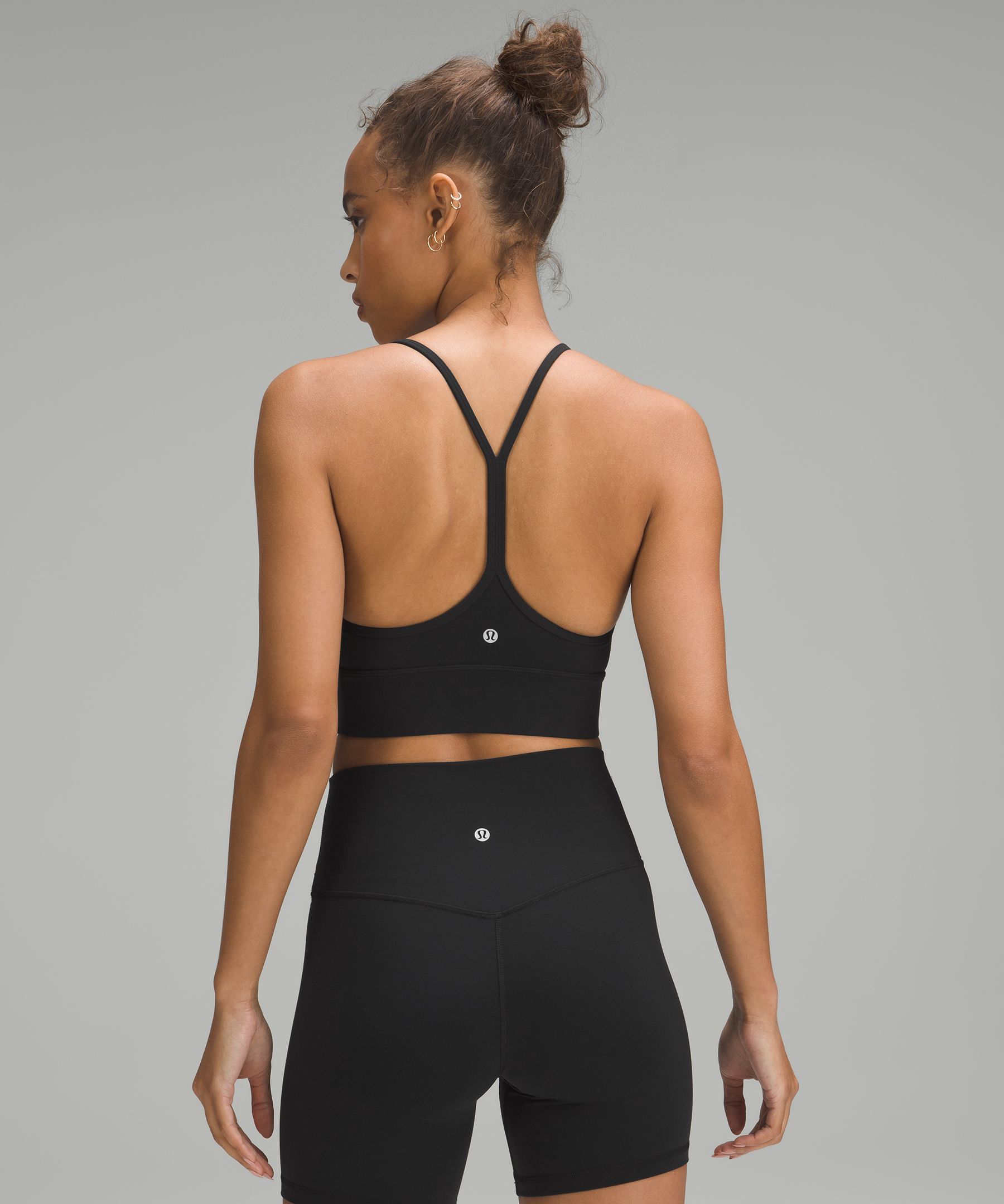 Lululemon Flow Y Nulu Longline Bra *Light Support, A–C Cups *Online Only. 2