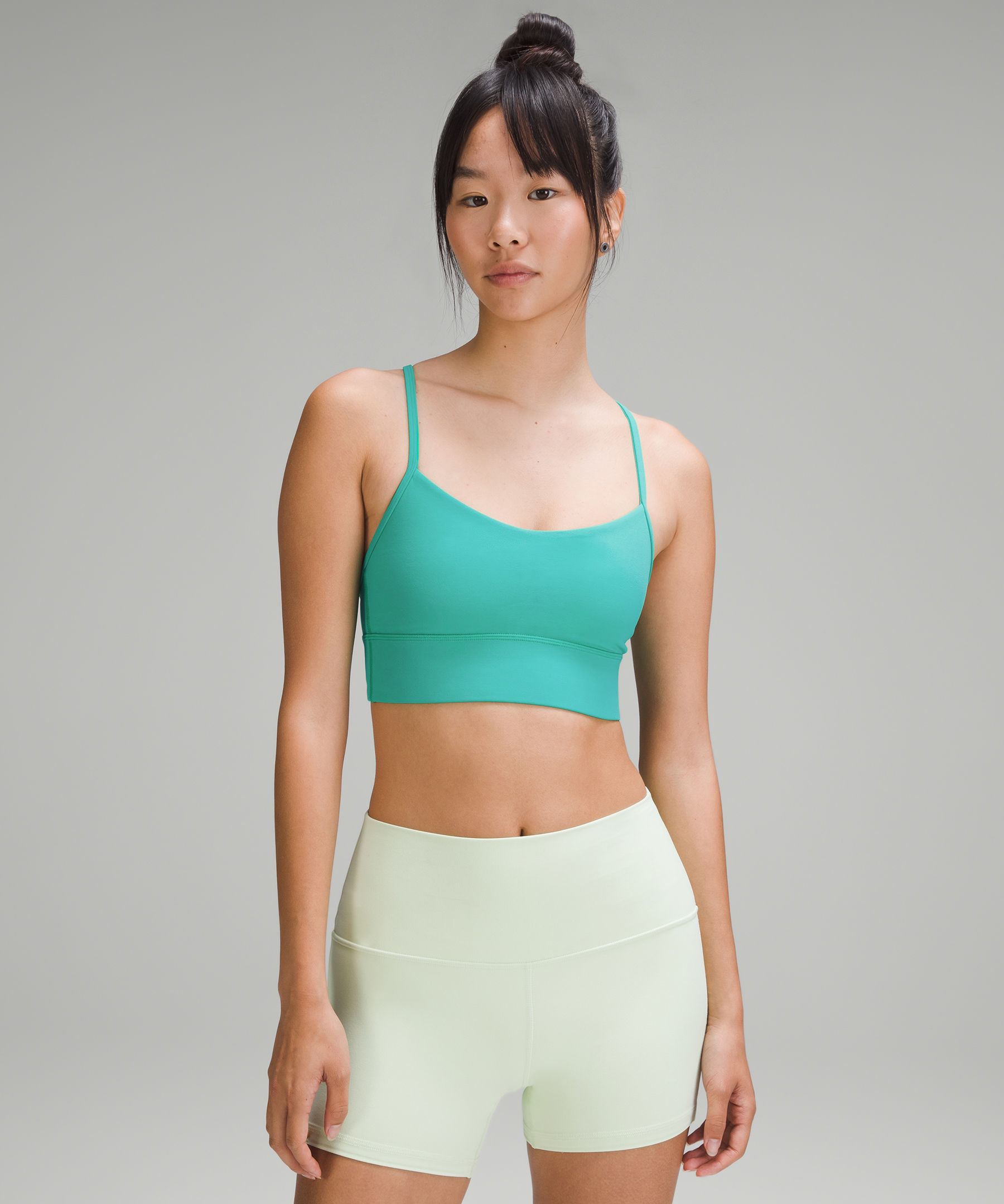 Lululemon Flow Y Nulu Longline Bra *Light Support, A–C Cups *Online Only. 1