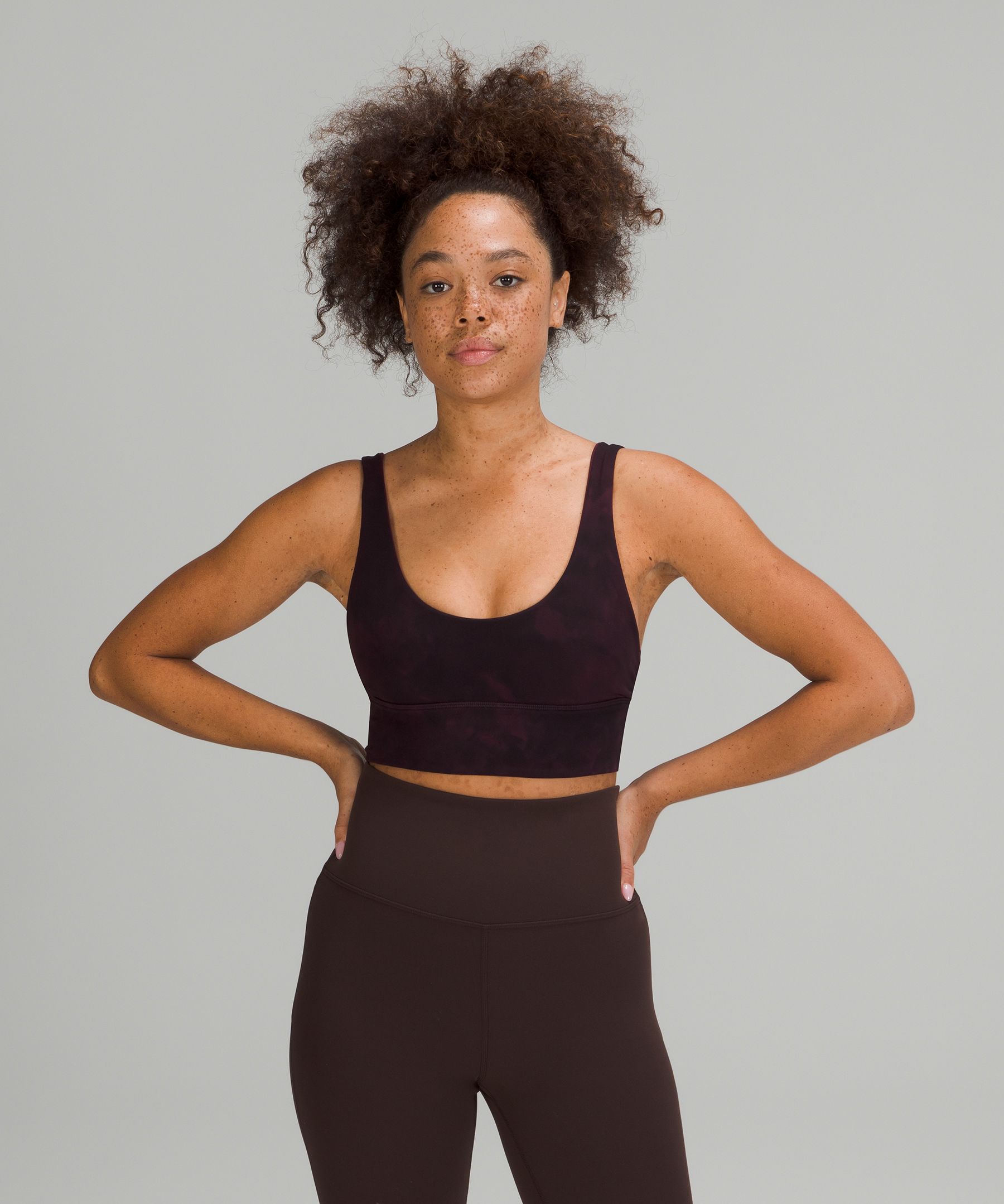 Lululemon Align™ Reversible Bra Light Support, A/b Cup In Mineral