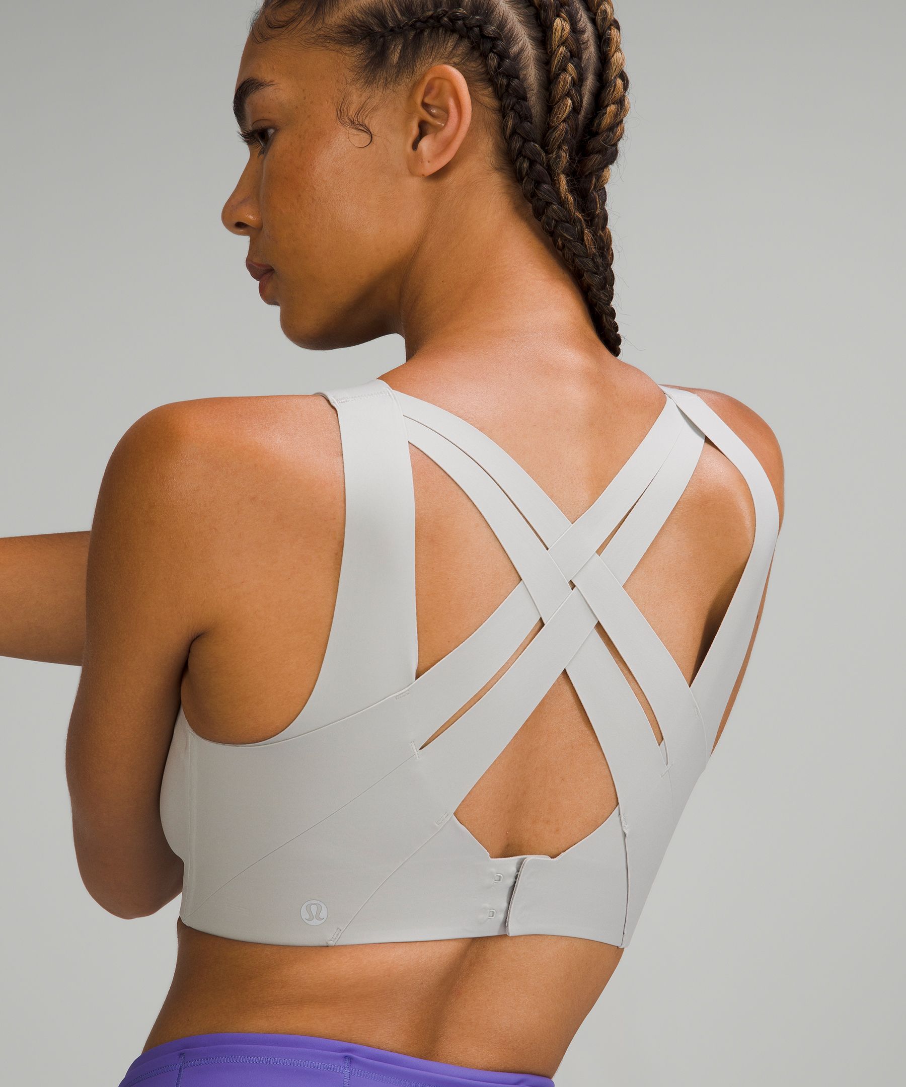 360-Degree Design Approach: The Enlite Bra, Instead sketching the product,  we started with the body itself. We draped our new soft, lightweight Ultralu  fabric onto a woman's body to inform the