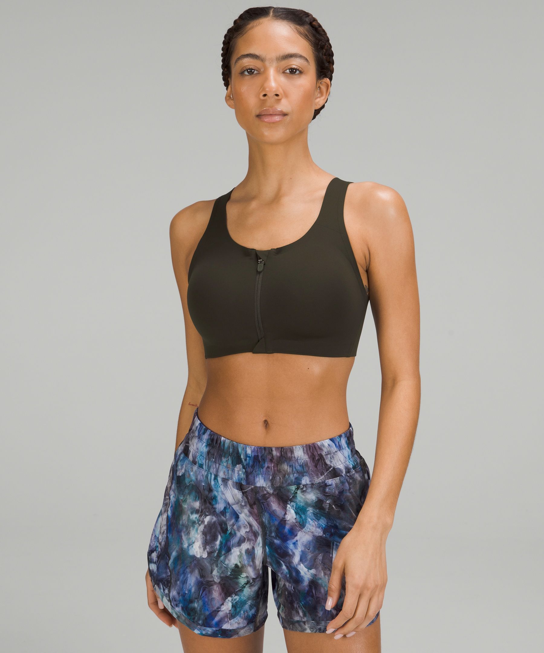 Lululemon Enlite Bra Zip Front *High Support, A–E Cups - Static