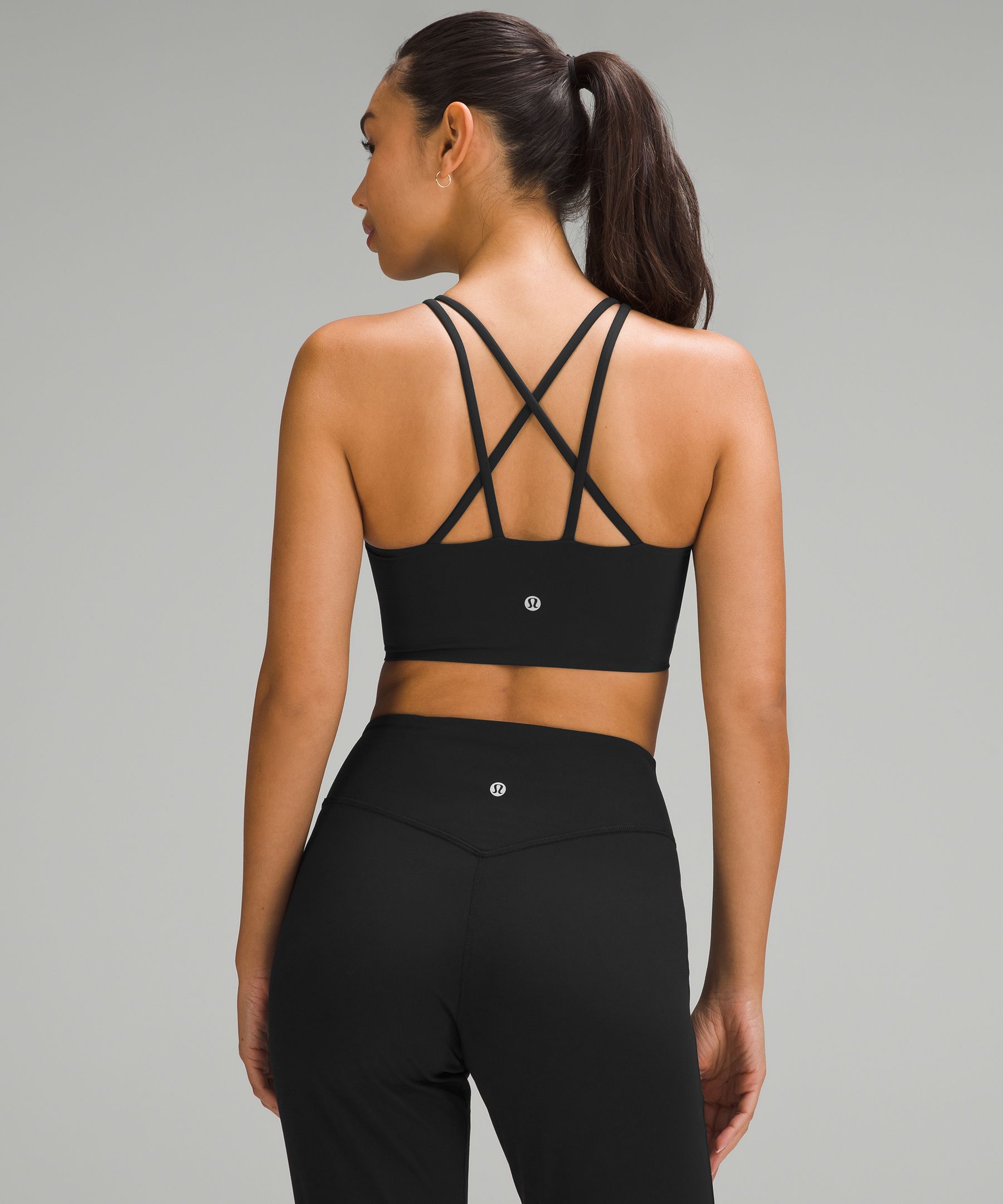 Bahe Womens Reforma High Neck Longline Sports Bra