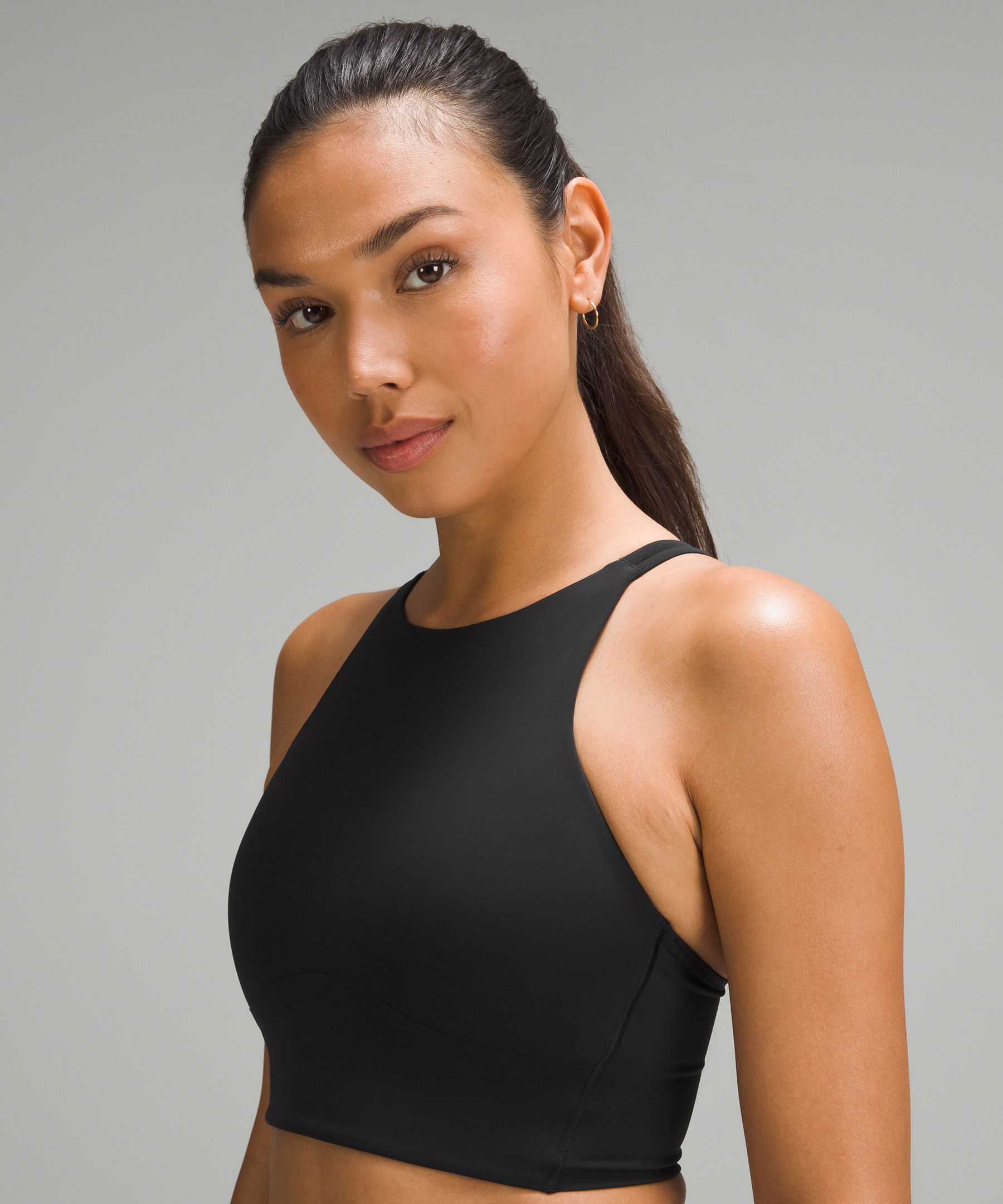 Lululemon - Like a Cloud High-Neck Longline Bra *Light Support, B