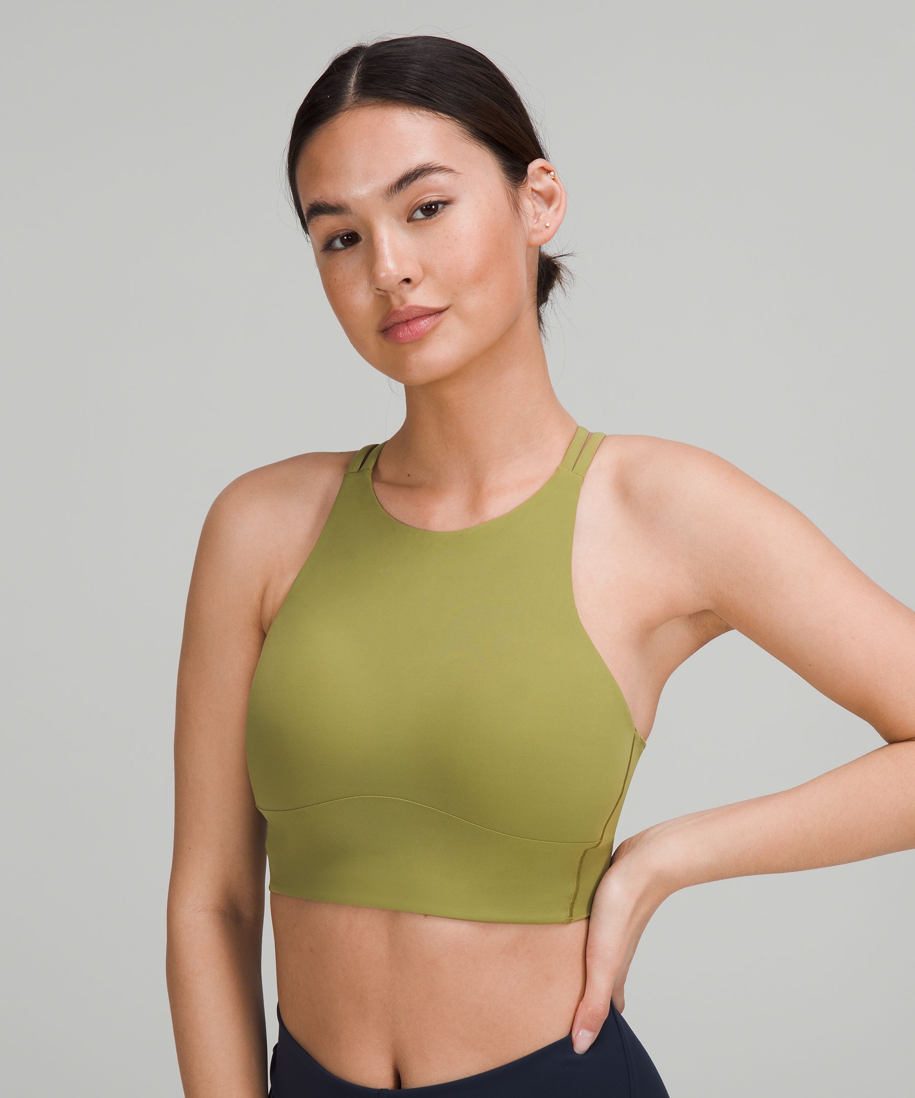 Lululemon Like A Cloud High-neck Longline Bra Light Support, B/c