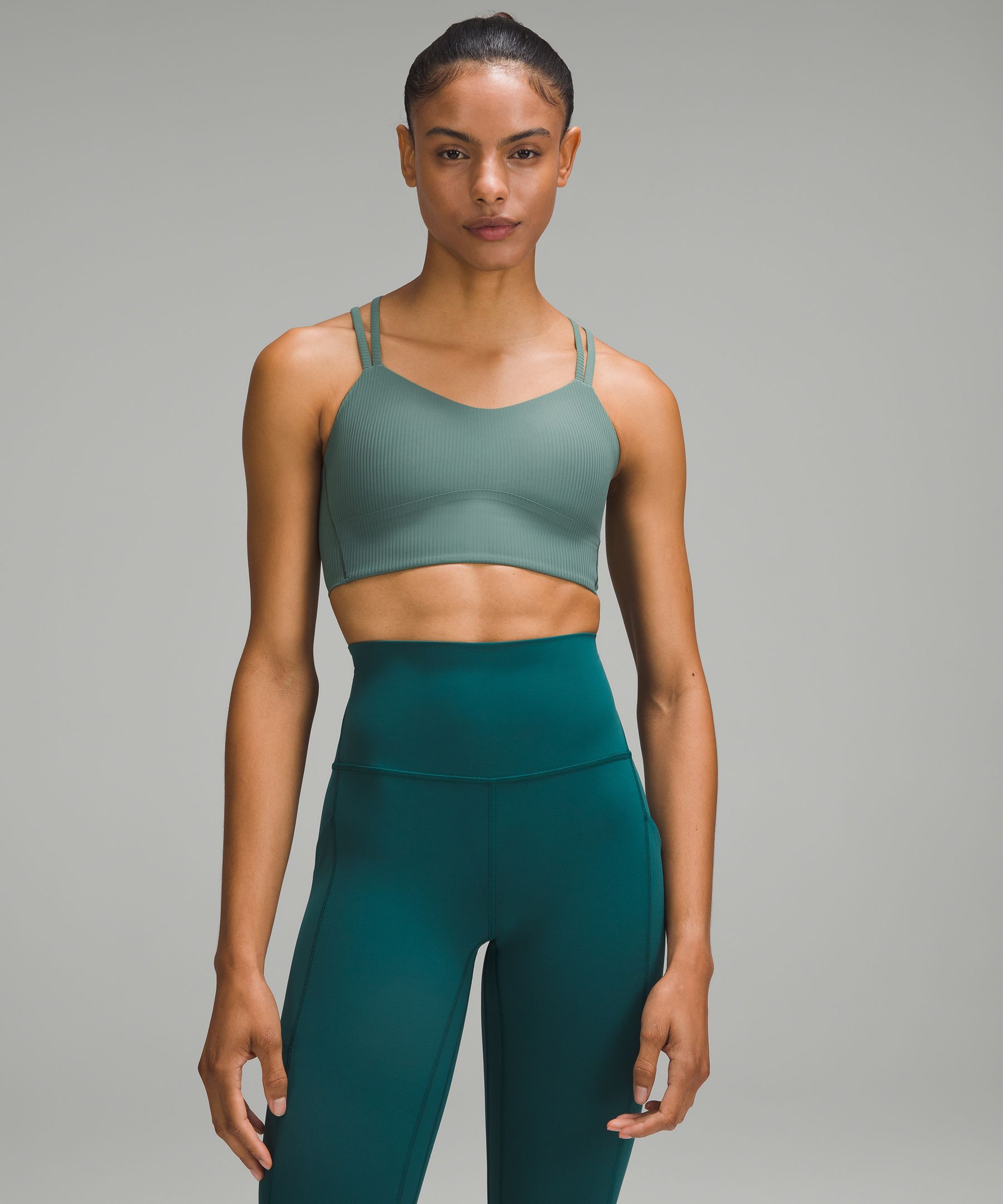 Lululemon Like a Cloud Ribbed Longline Bra