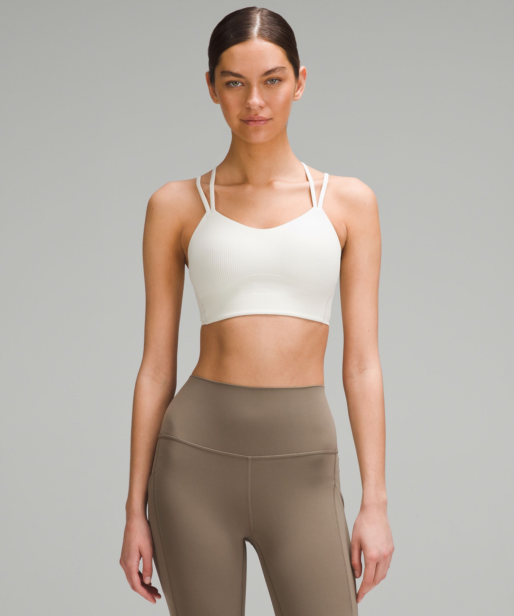 Like a Cloud Ribbed Longline Bra *Light Support, B/C Cup