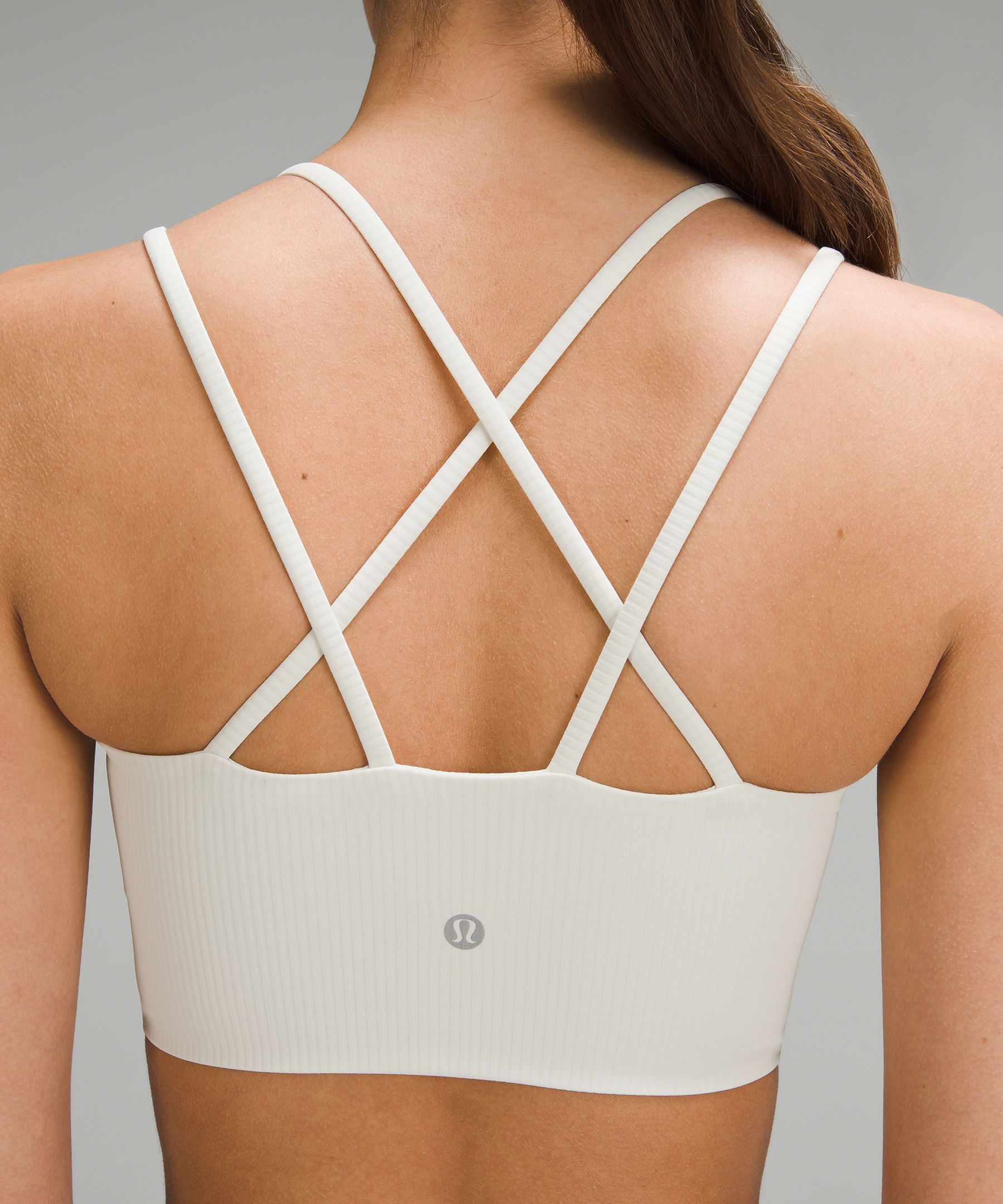 Lululemon Energy Bra Long Line - Pink Highlight - lulu fanatics