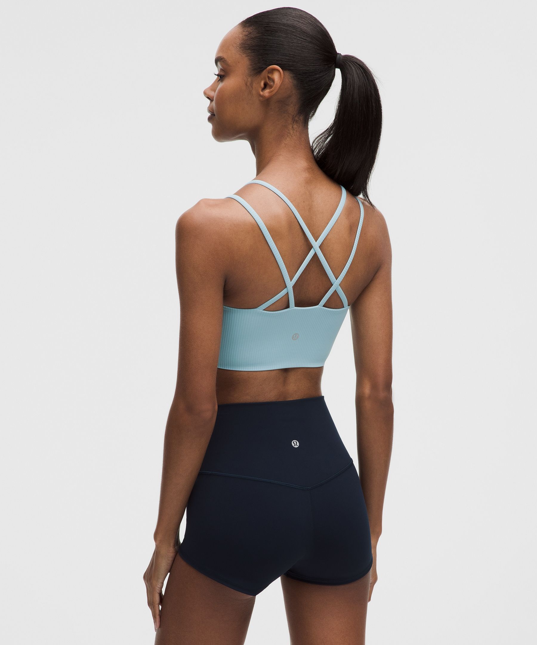 Like a Cloud Ribbed Longline Bra *Light Support, B/C Cup