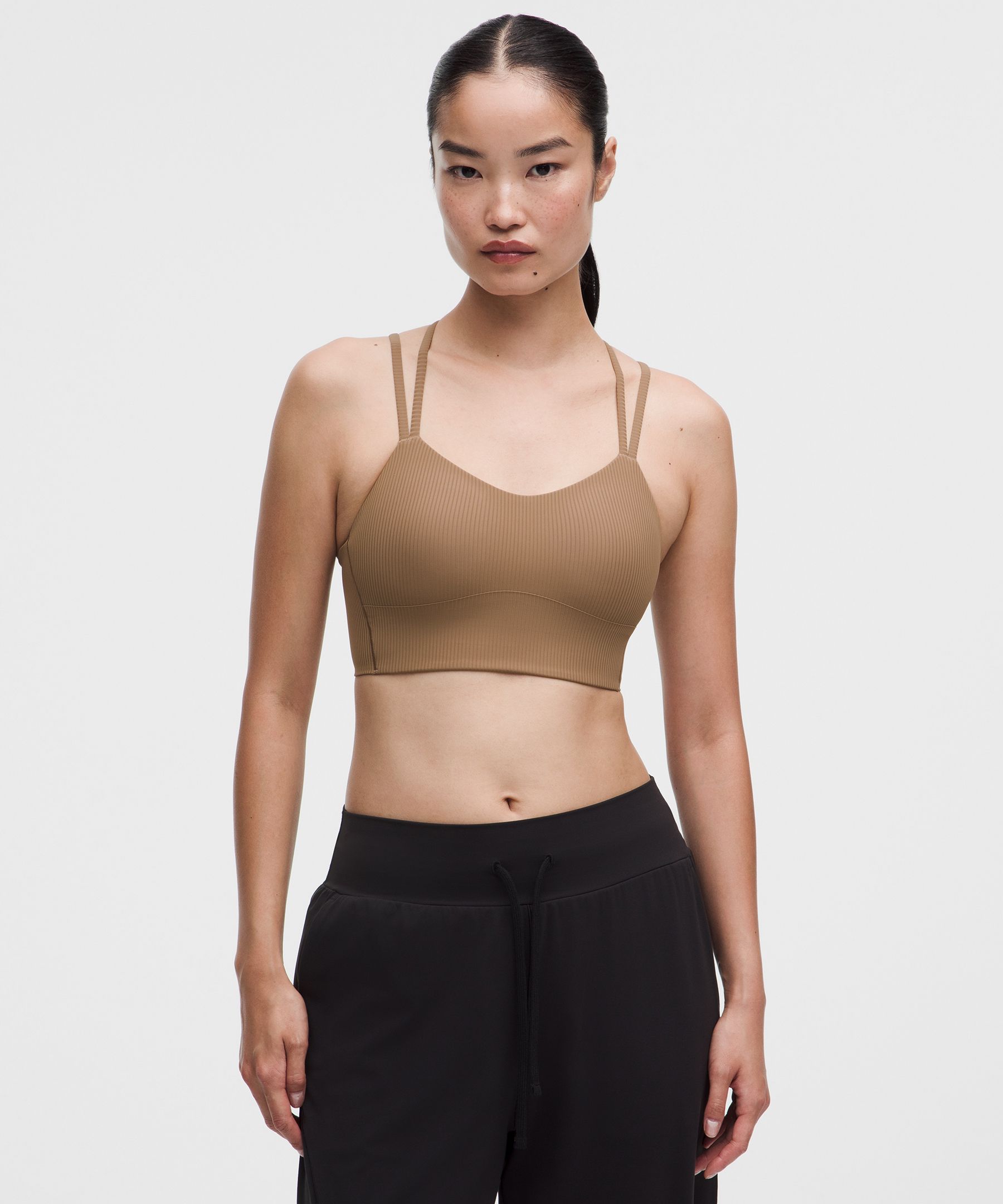 Like a Cloud Ribbed Longline Bra *Light Support, B/C Cup