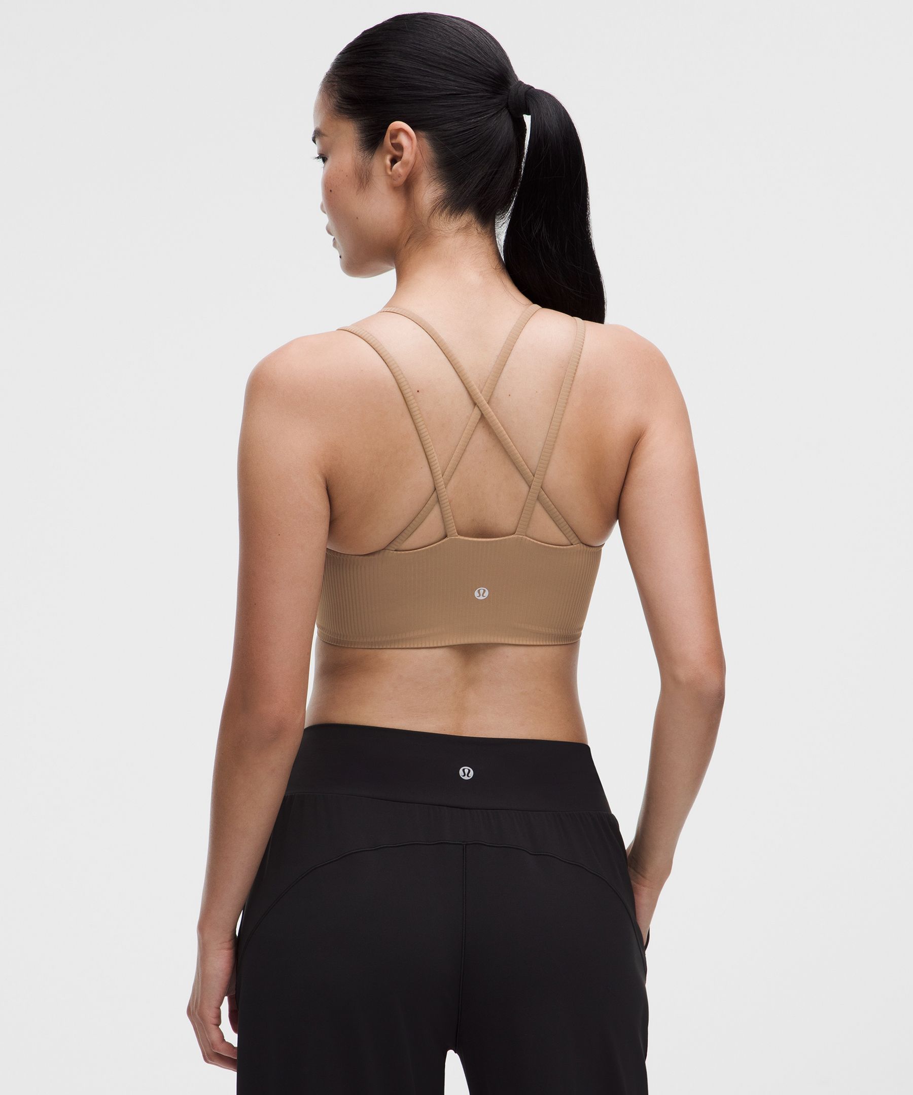 Like a Cloud Ribbed Longline Bra *Light Support, B/C Cup