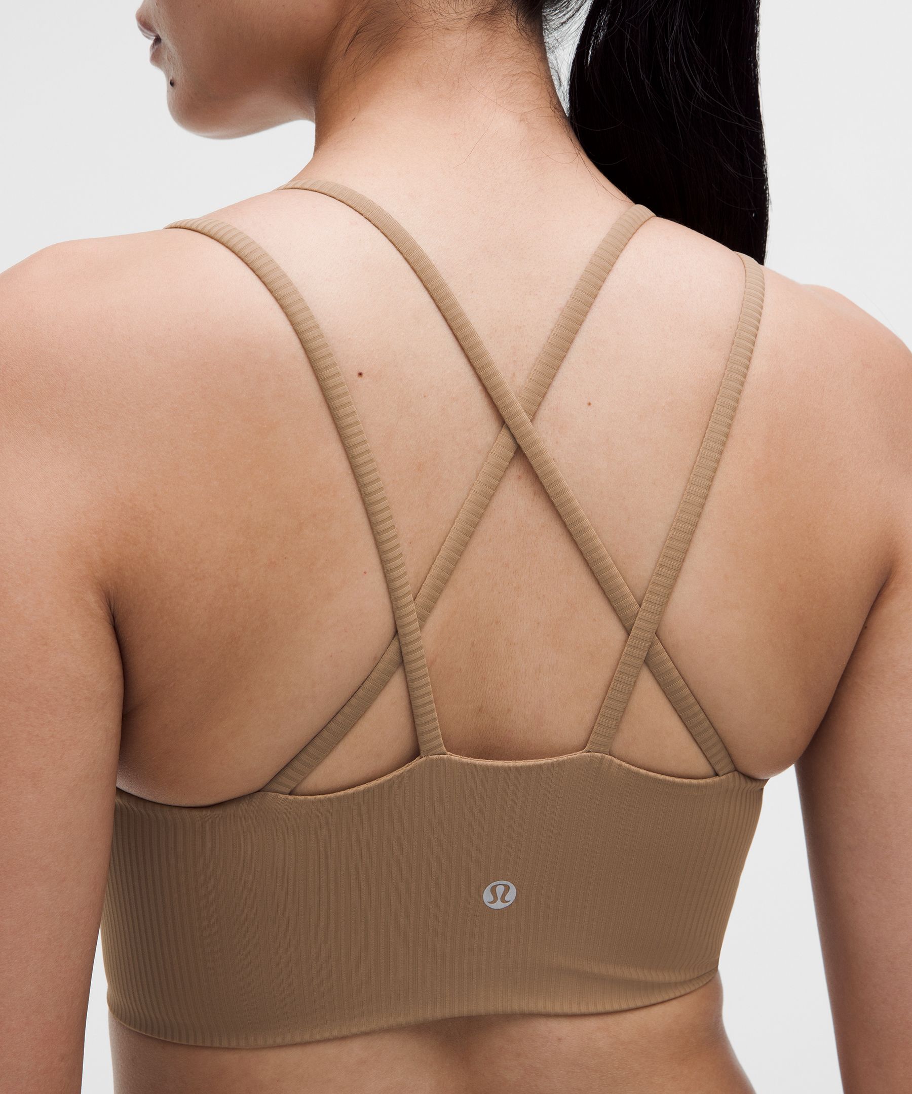 Like a Cloud Ribbed Longline Bra *Light Support, B/C Cup