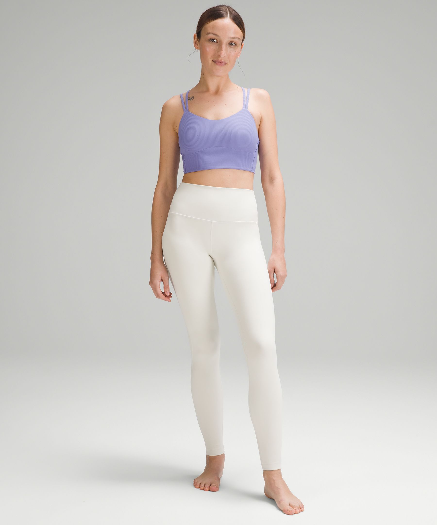 Like a Cloud Ribbed Longline Bra *Light Support, B/C Cup