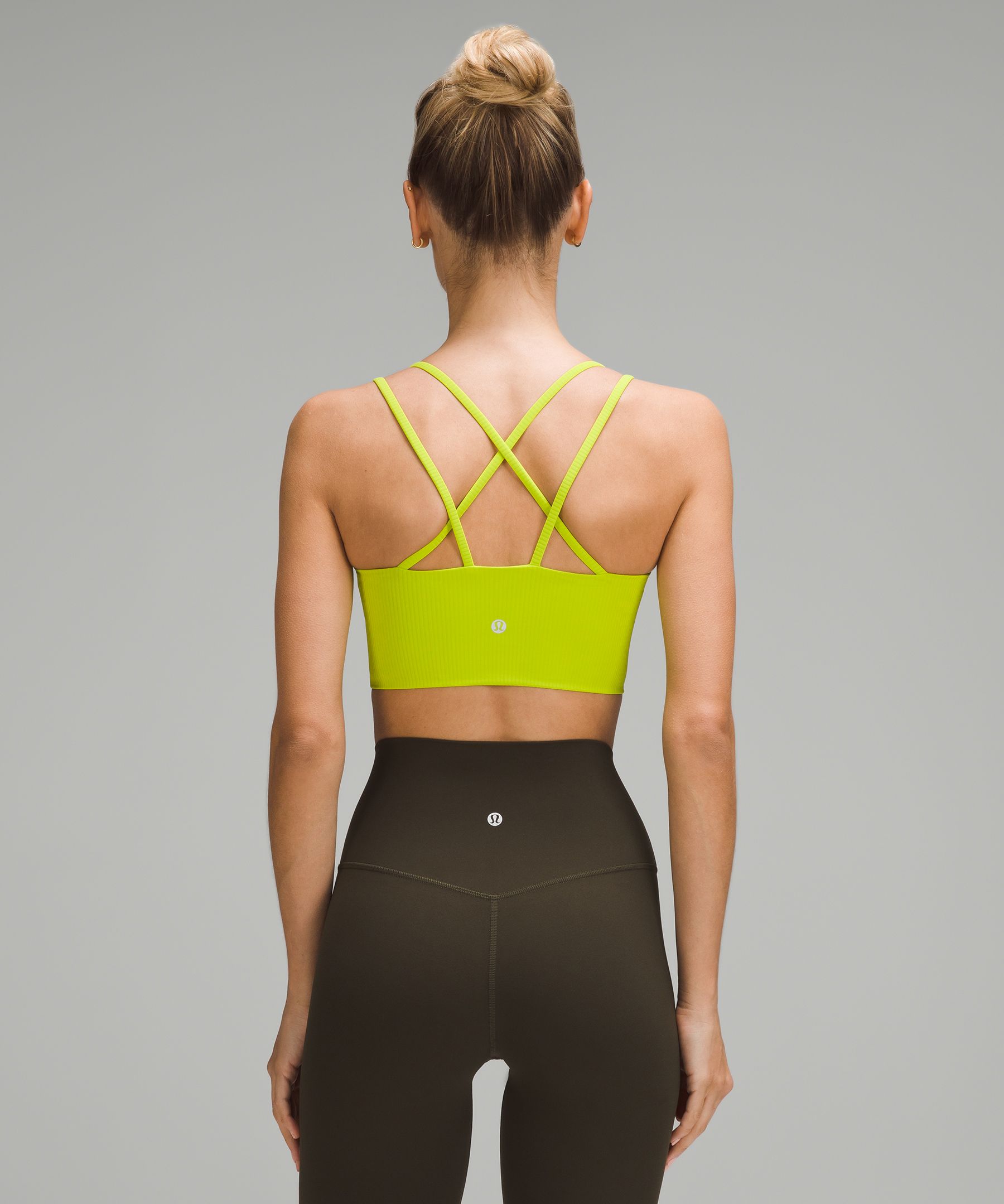 Stylish Loungin' Scoop Bra - Icy Lime