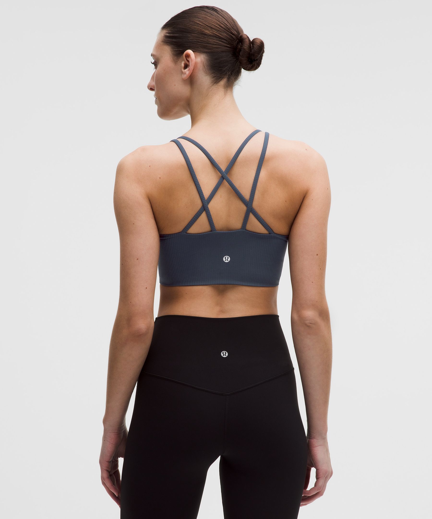 Like a Cloud Ribbed Longline Bra
