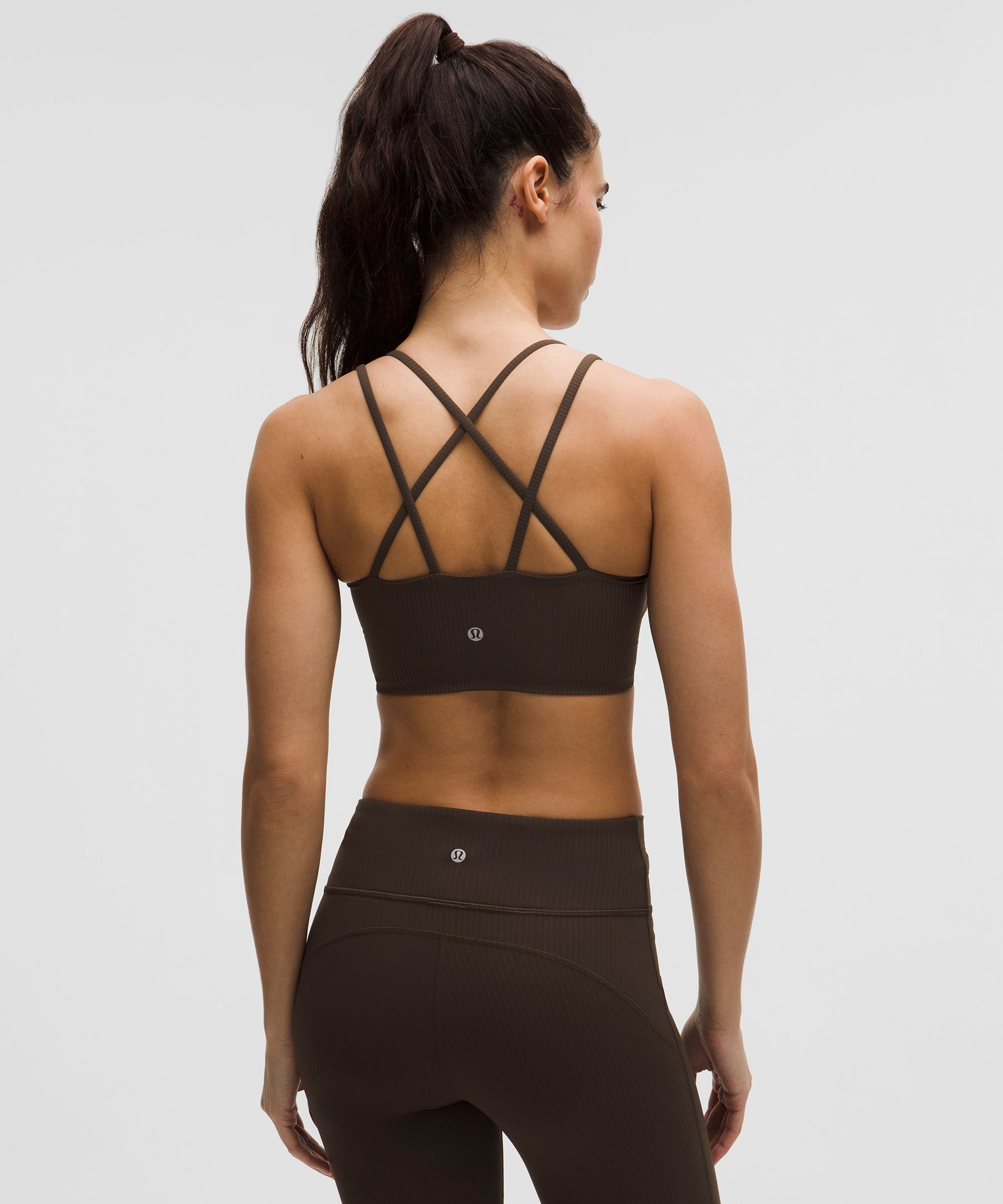 Like a Cloud Ribbed Longline Bra *Light Support, B/C Cup