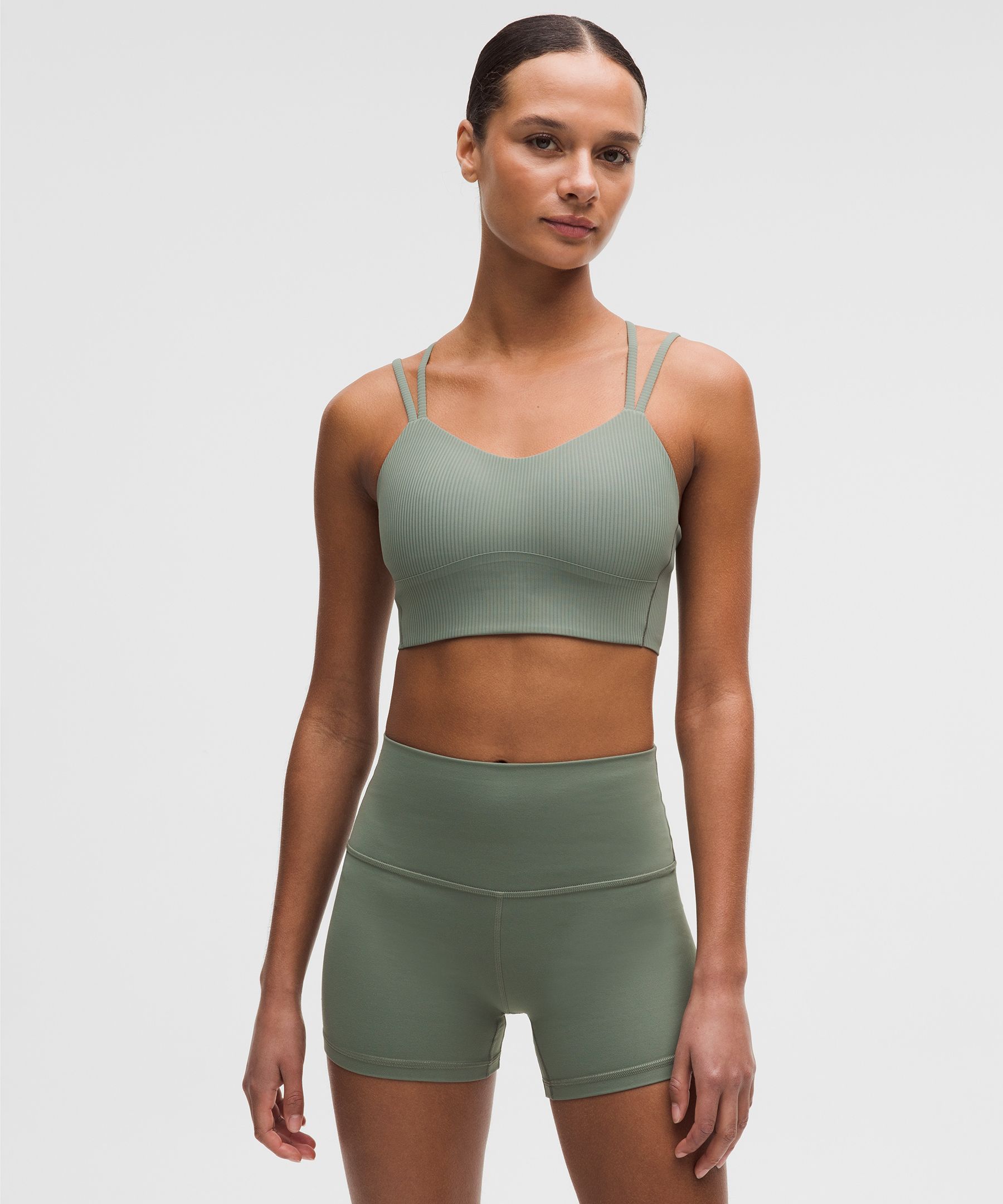 Like a Cloud Ribbed Longline Bra *Light Support, B/C Cup