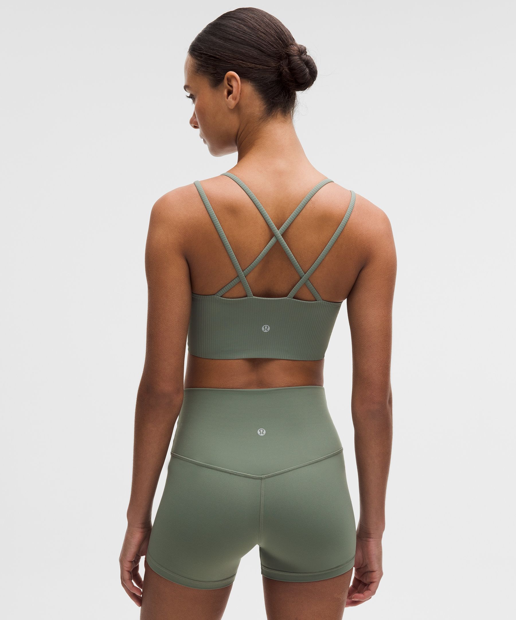 Like a Cloud Ribbed Longline Bra *Light Support, B/C Cup