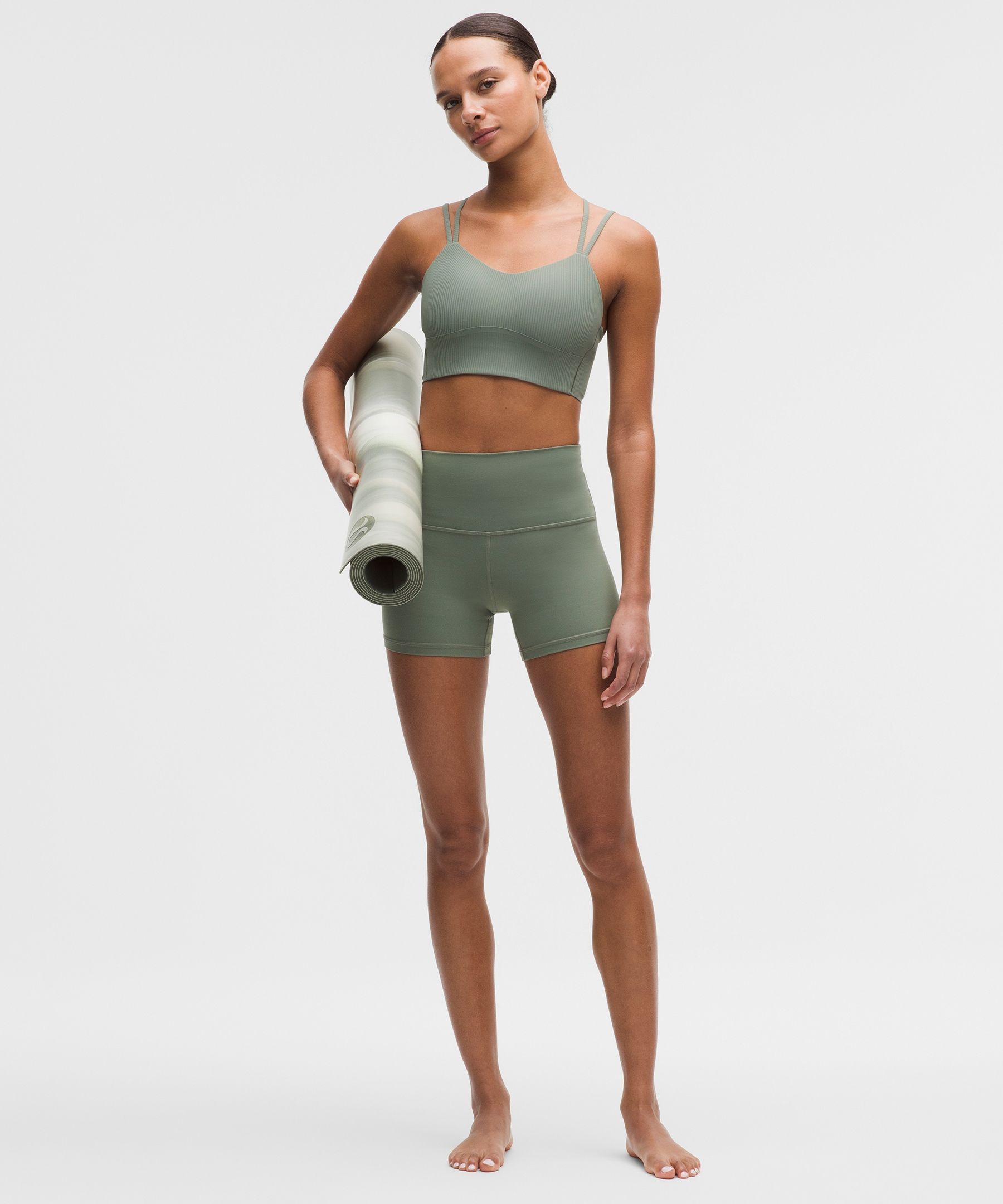 Like a Cloud Ribbed Longline Bra *Light Support, B/C Cup