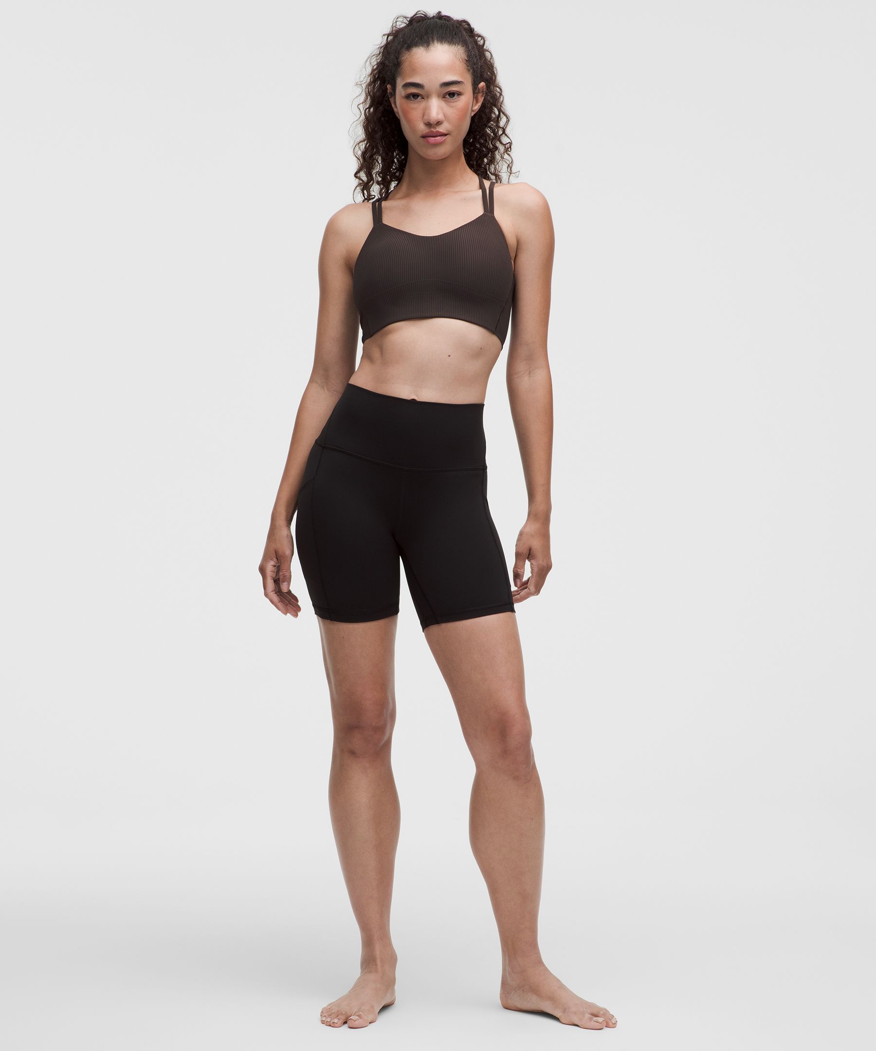 Like a Cloud Ribbed Longline Bra