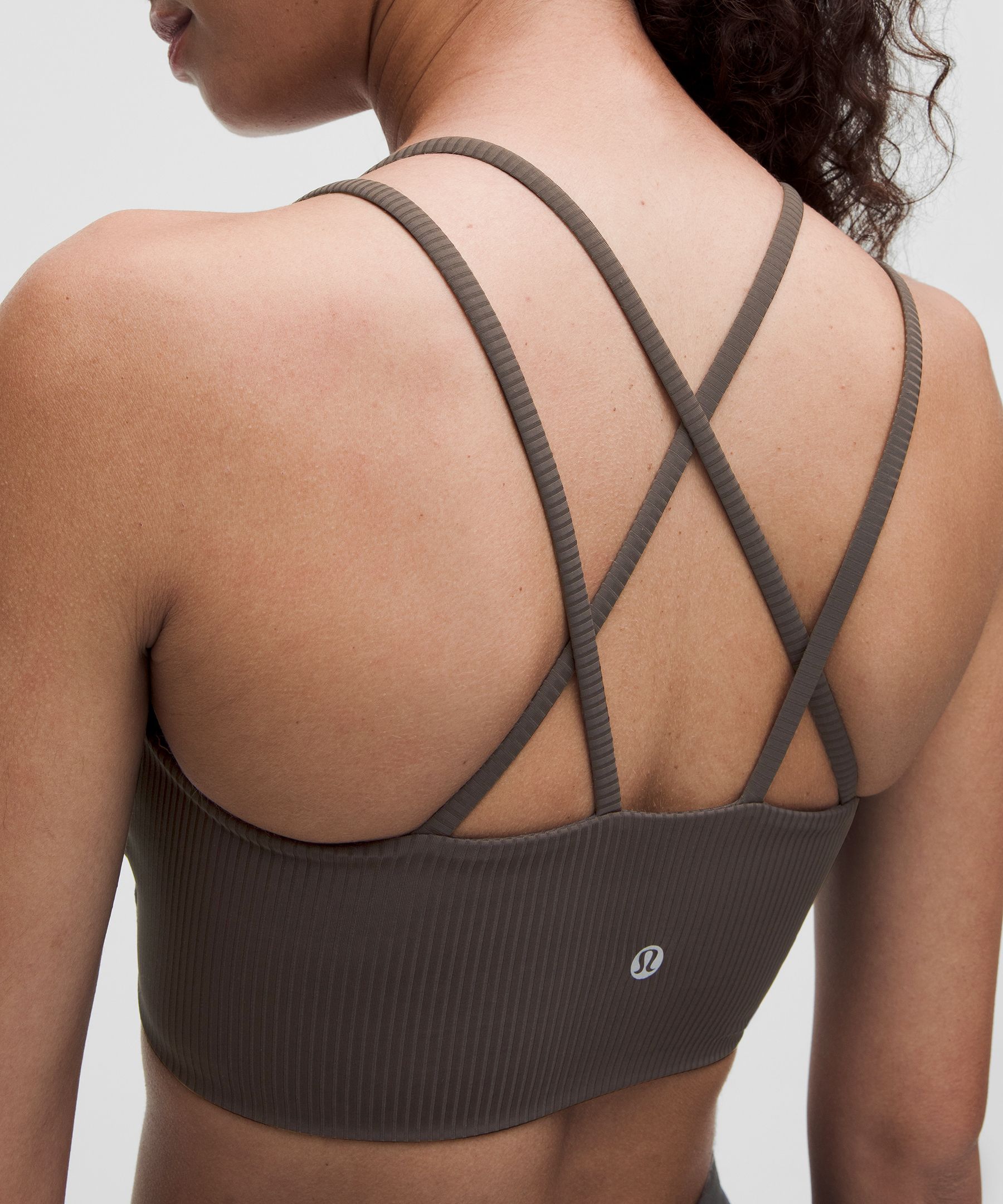 Like a Cloud Ribbed Longline Bra