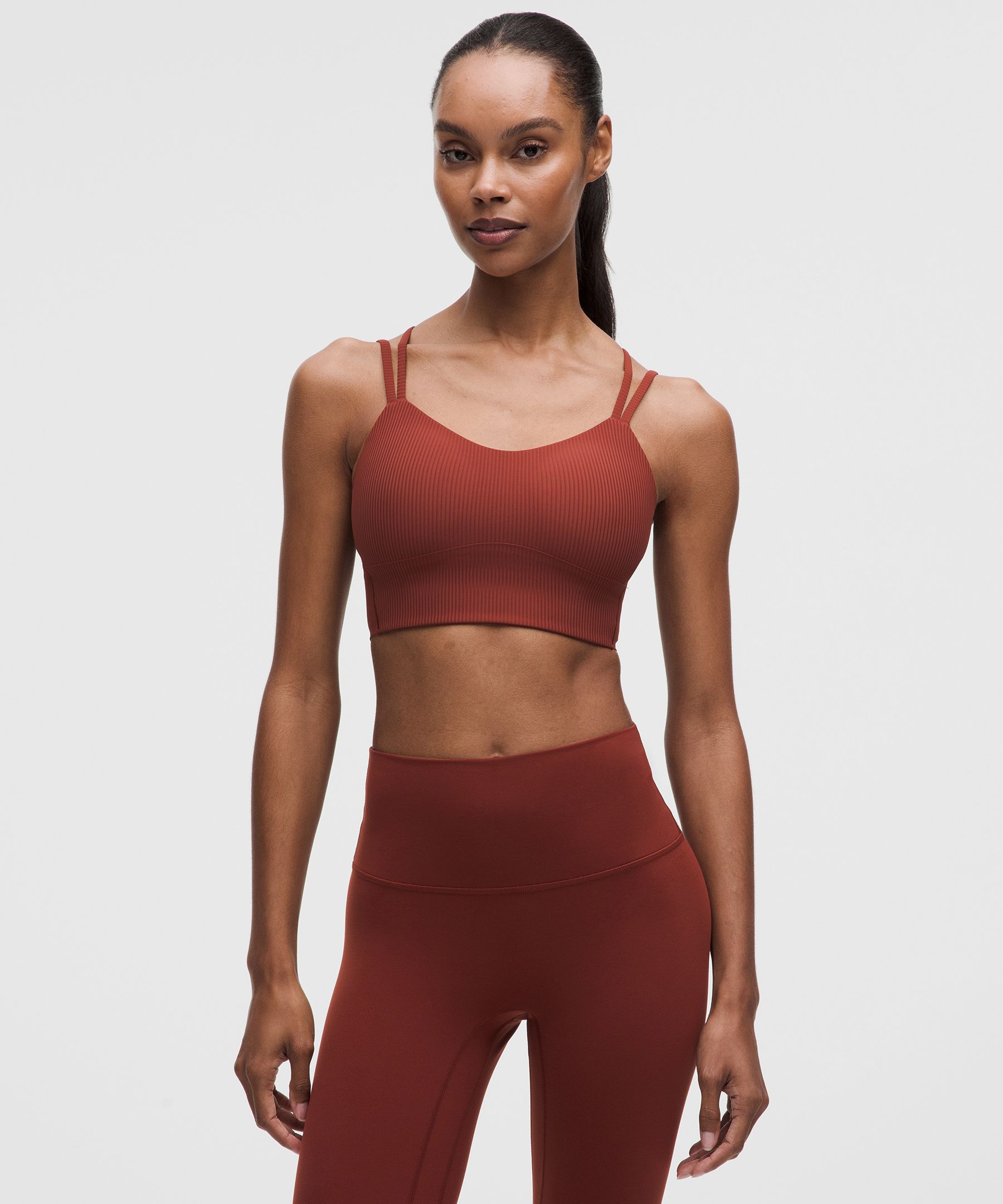 Like a Cloud Ribbed Longline Bra