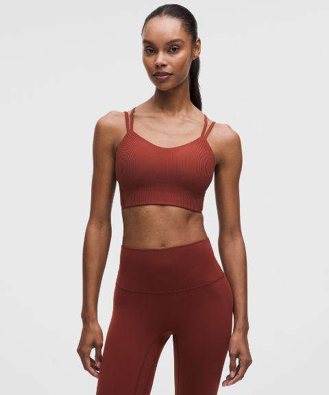 Lululemon Like a Cloud Ribbed Longline Bra *Light Support, B/C Cup