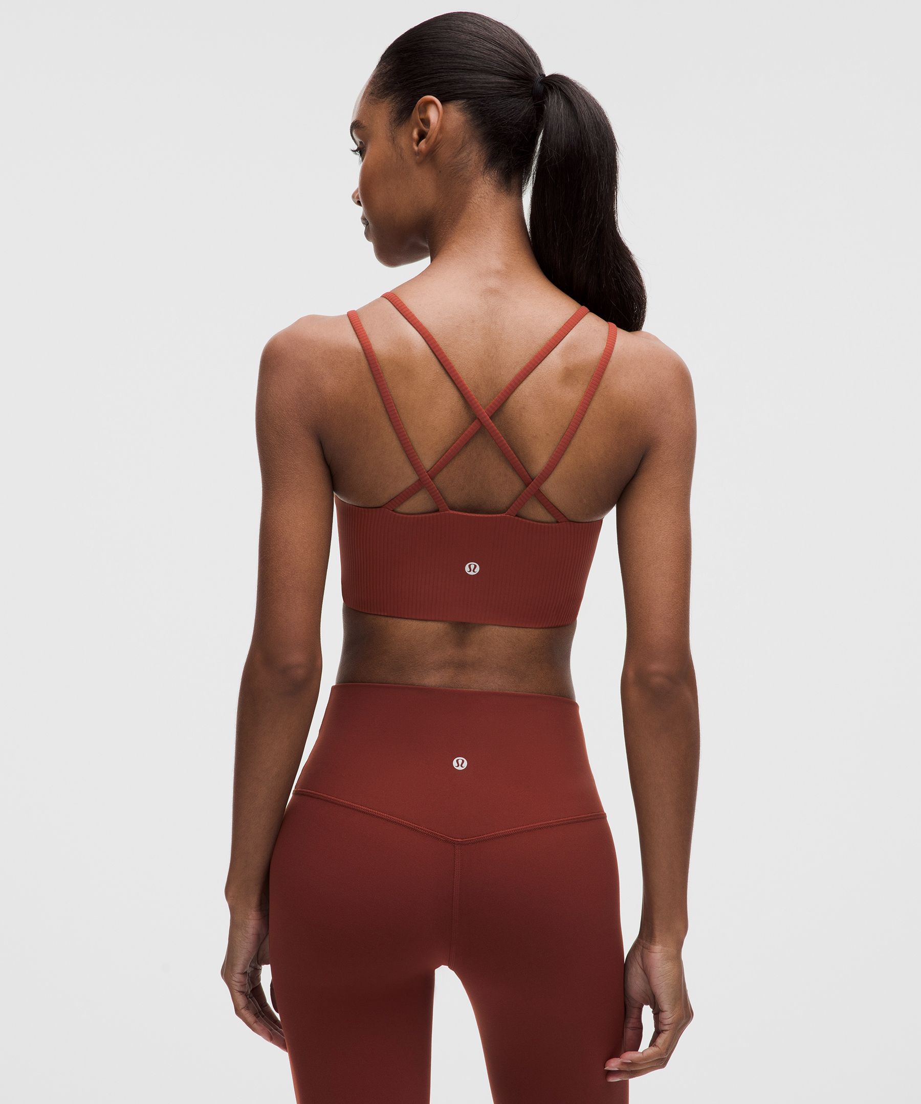 Like a Cloud Ribbed Longline Bra