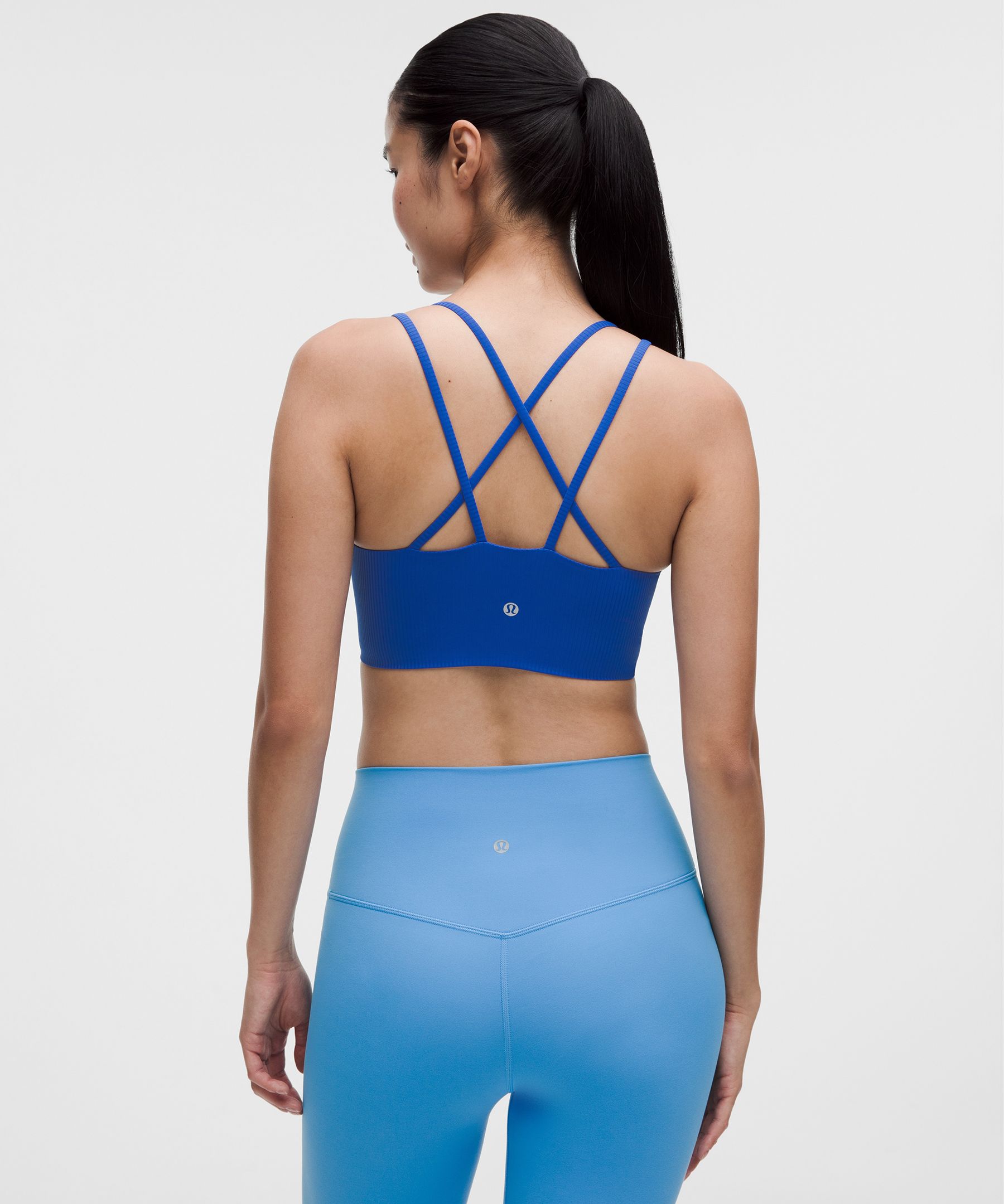 Like a Cloud Ribbed Longline Bra