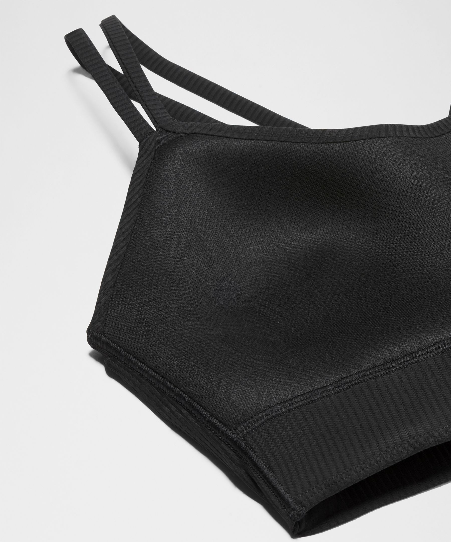Like a Cloud Ribbed Longline Bra