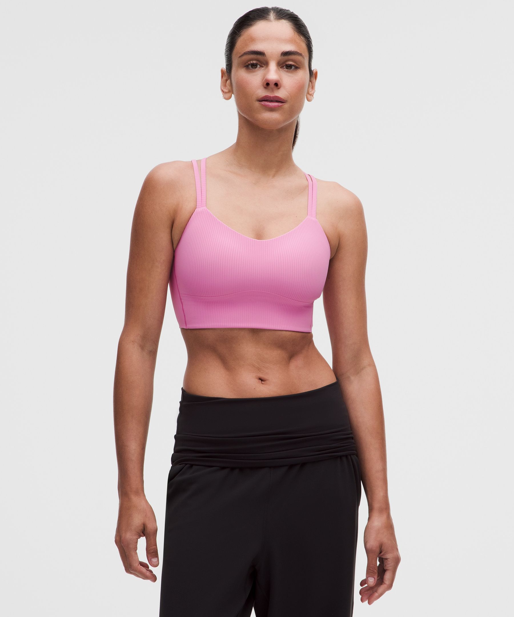 Like a Cloud Ribbed Longline Bra *Light Support, B/C Cup