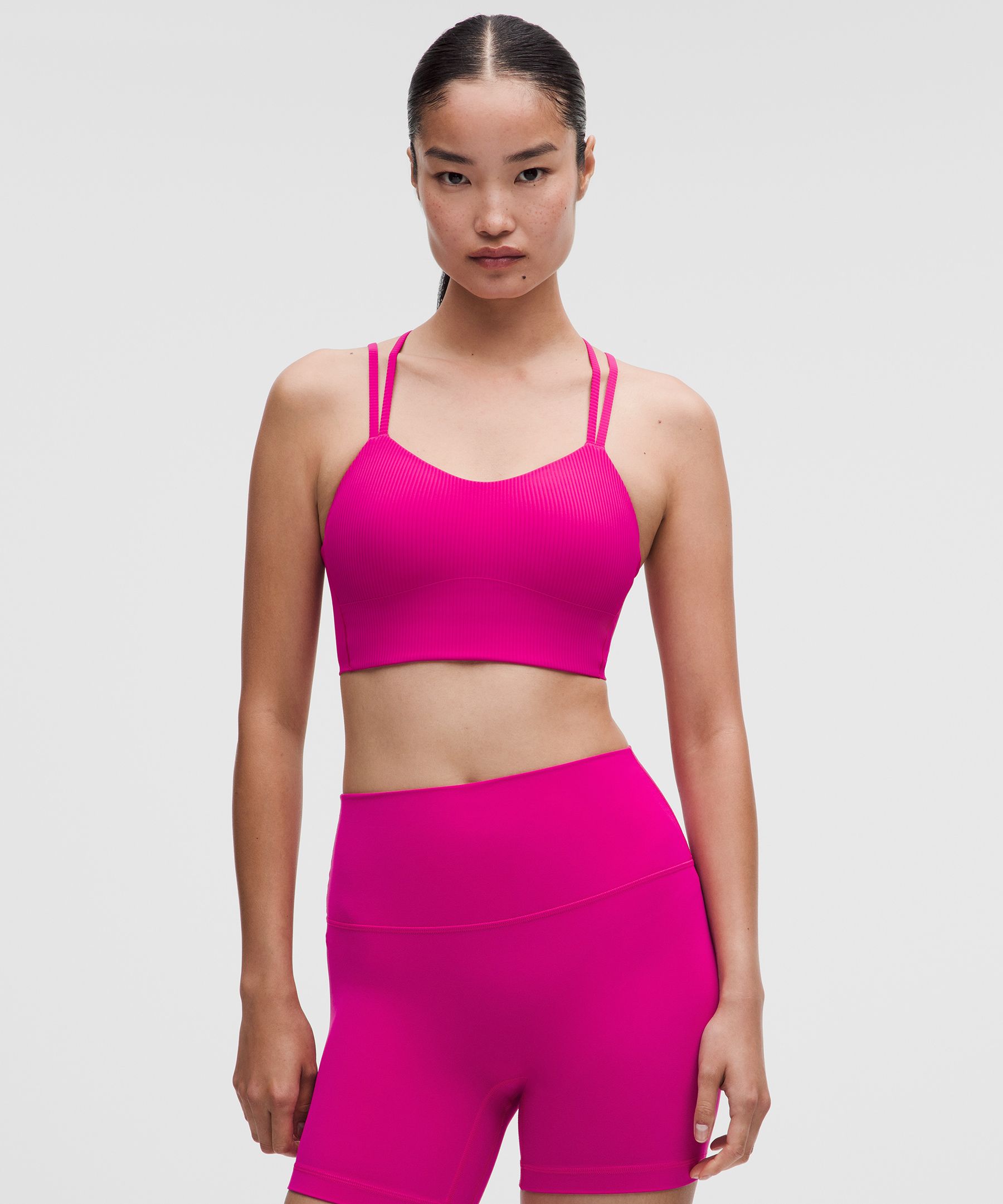 Like a Cloud Ribbed Longline Bra *Light Support, B/C Cup