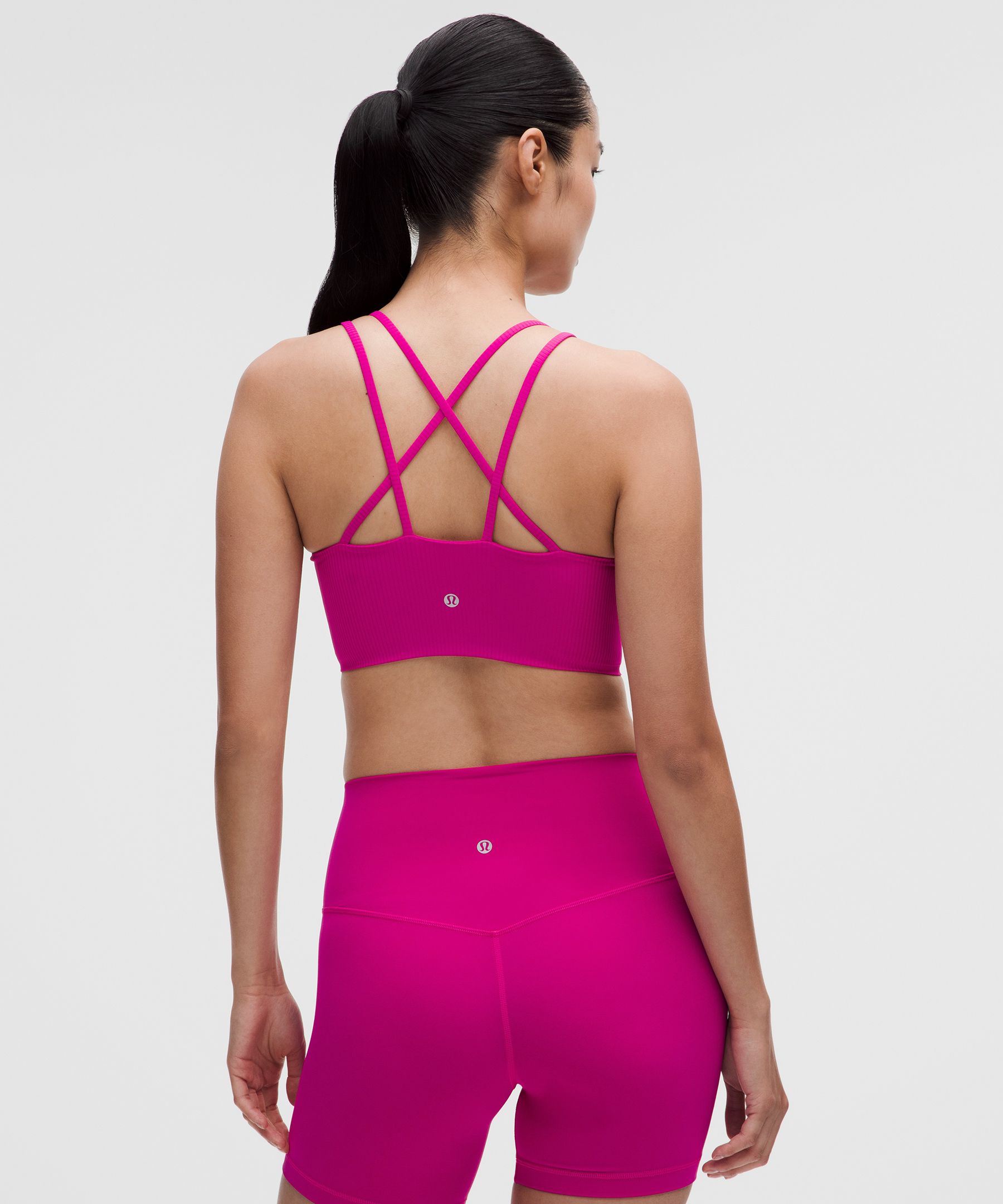 Like a Cloud Ribbed Longline Bra *Light Support, B/C Cup