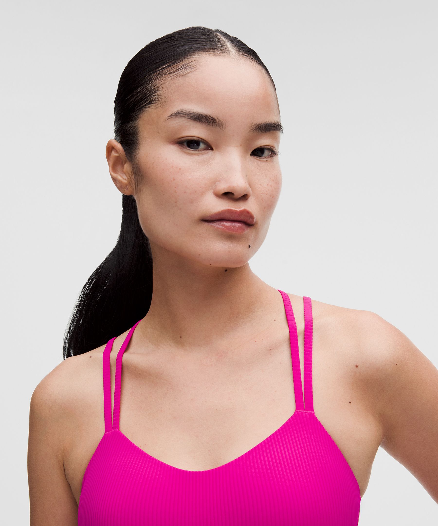 Like a Cloud Ribbed Longline Bra *Light Support, B/C Cup