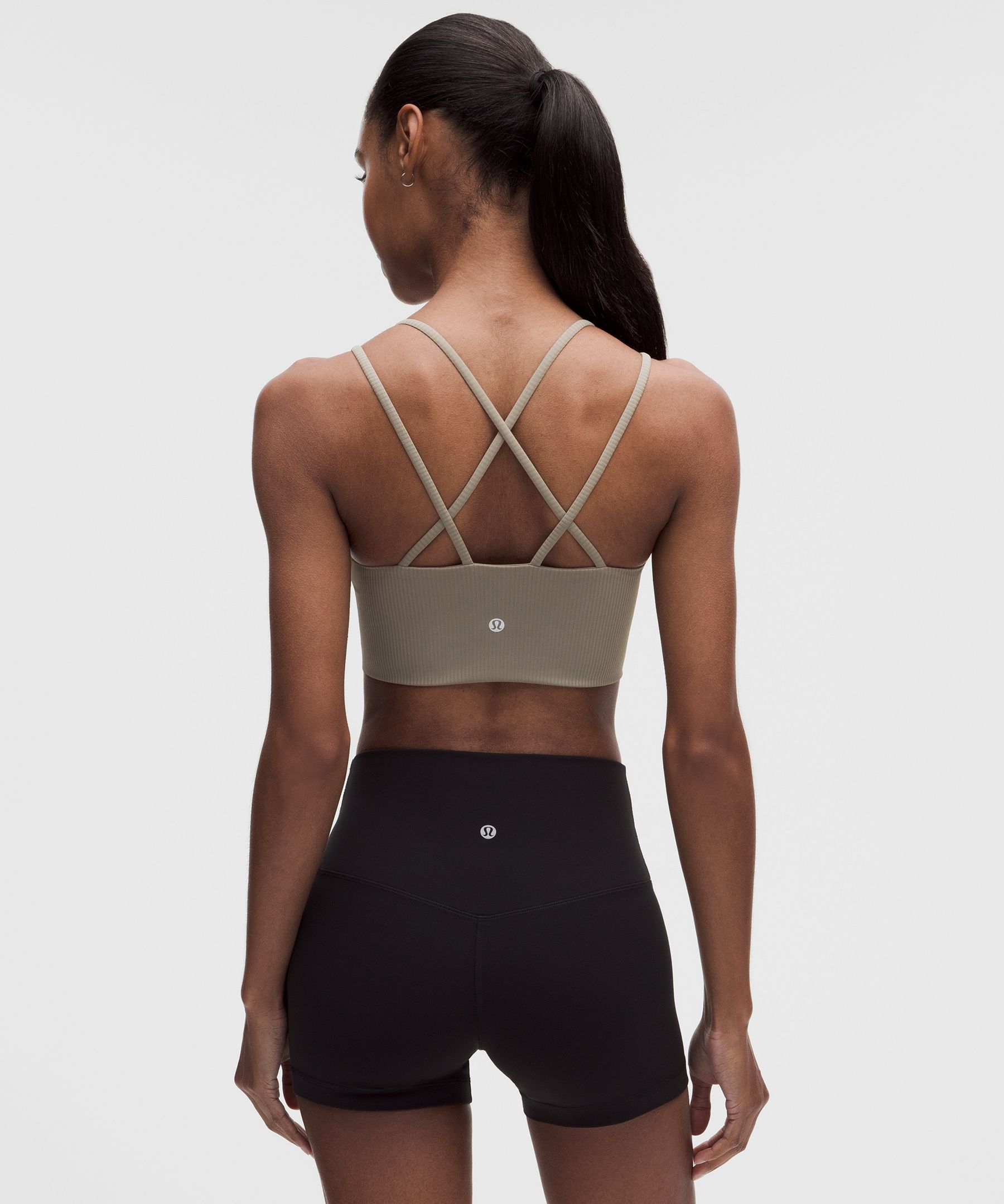 Like a Cloud Ribbed Longline Bra *Light Support, B/C Cup