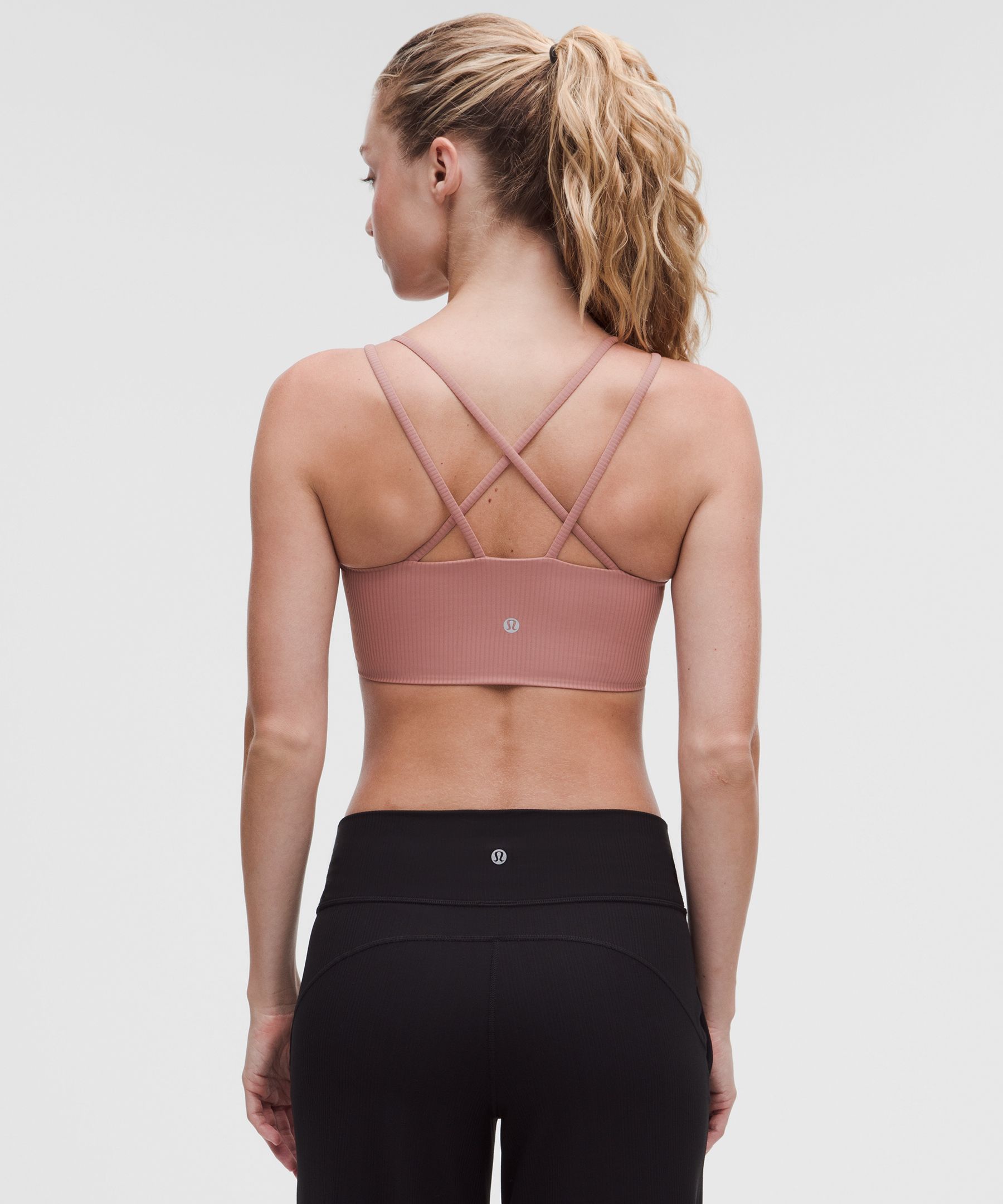 Like a Cloud Ribbed Longline Bra *Light Support, B/C Cup