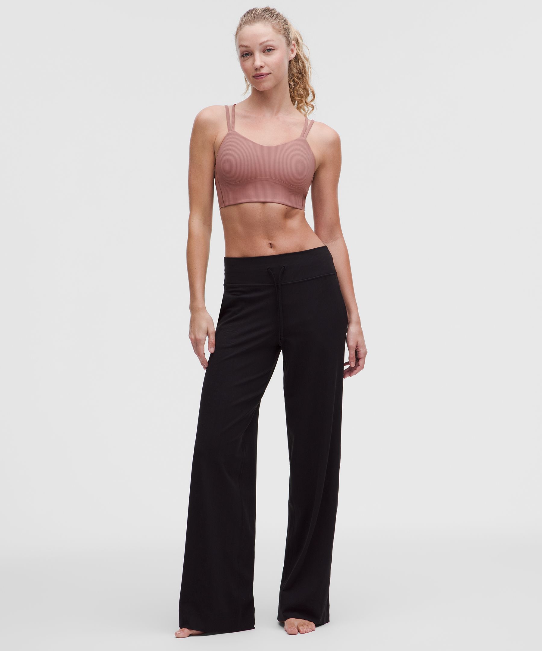 Like a Cloud Ribbed Longline Bra *Light Support, B/C Cup